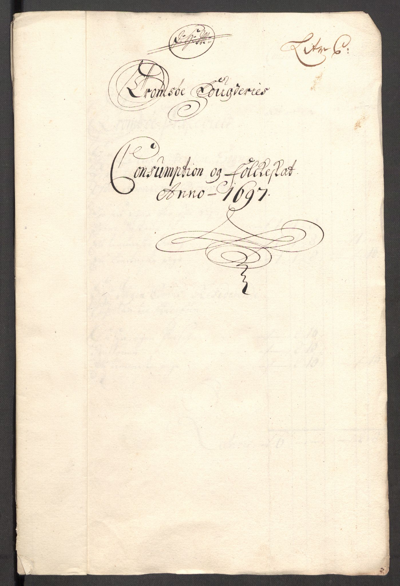 Rentekammeret inntil 1814, Reviderte regnskaper, Fogderegnskap, AV/RA-EA-4092/R68/L4754: Fogderegnskap Senja og Troms, 1697-1699, s. 109