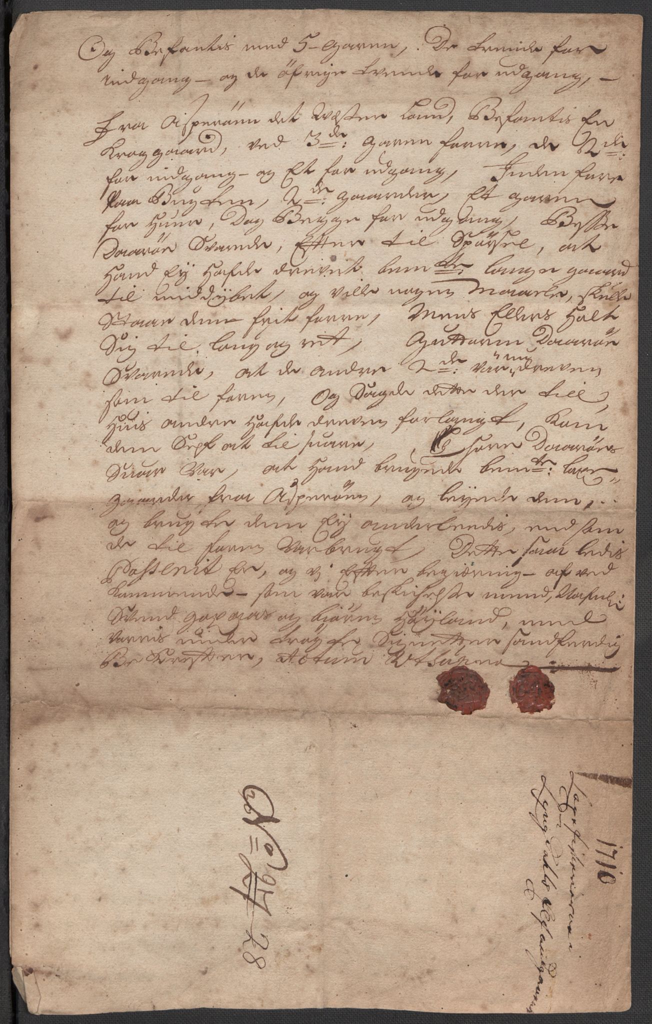 Riksarkivets diplomsamling, RA/EA-5965/F15/L0035: Prestearkiv - Vest-Agder, Sogn og Fjordane og Sør-Trøndelag, 1578-1787, s. 96