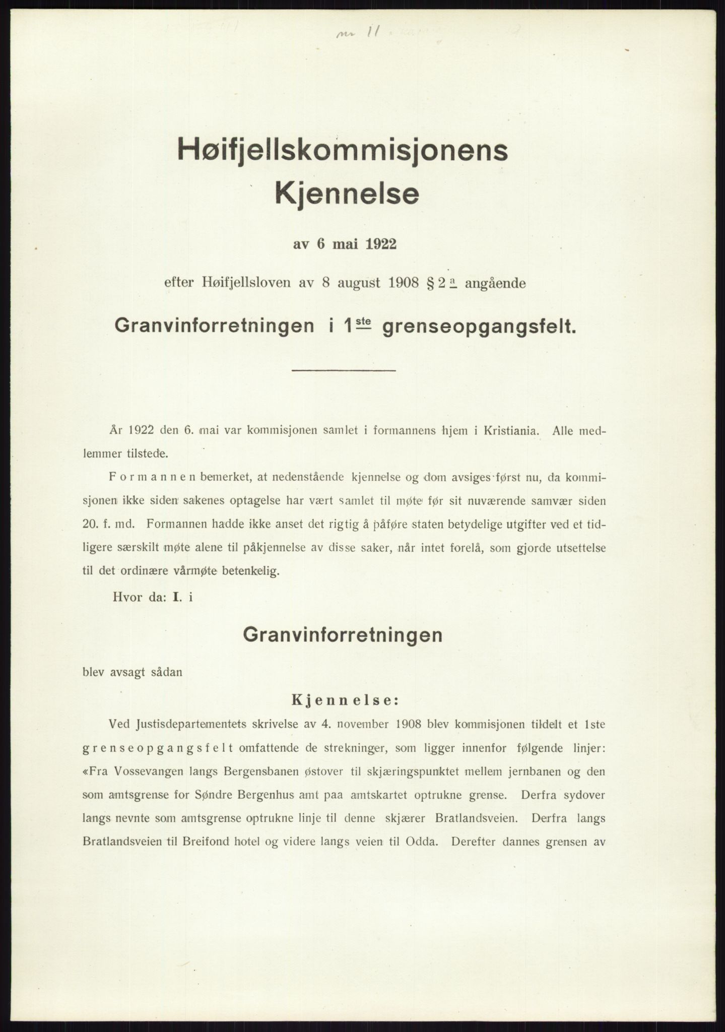 Høyfjellskommisjonen, AV/RA-S-1546/X/Xa/L0001: Nr. 1-33, 1909-1953, s. 597