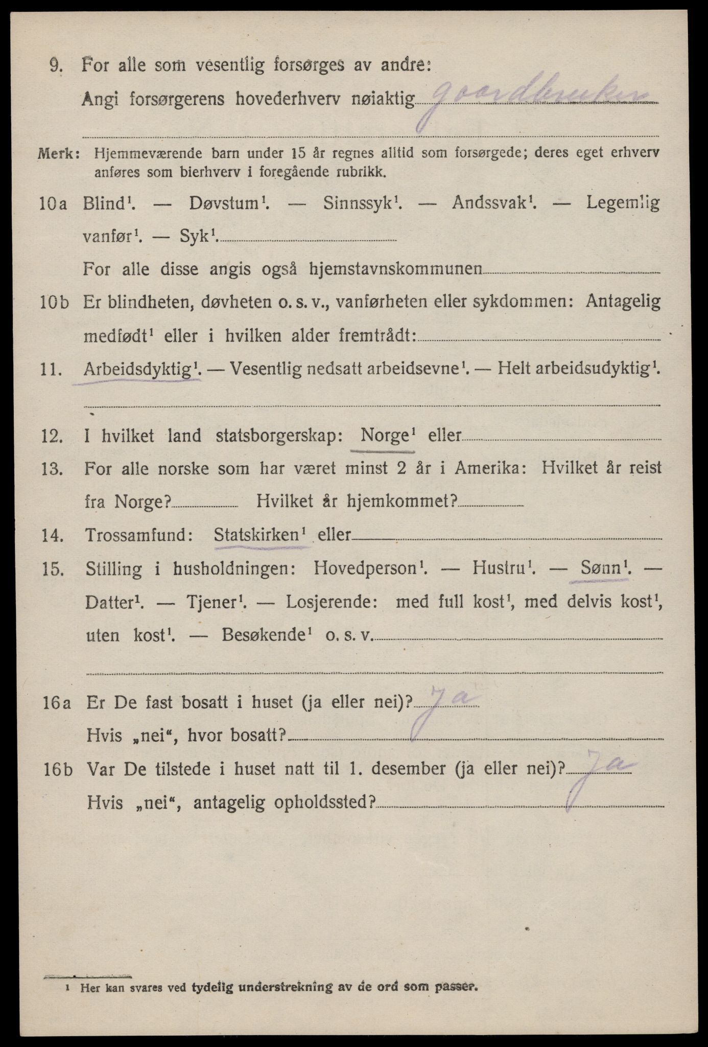 SAST, Folketelling 1920 for 1126 Hetland herred, 1920, s. 24996