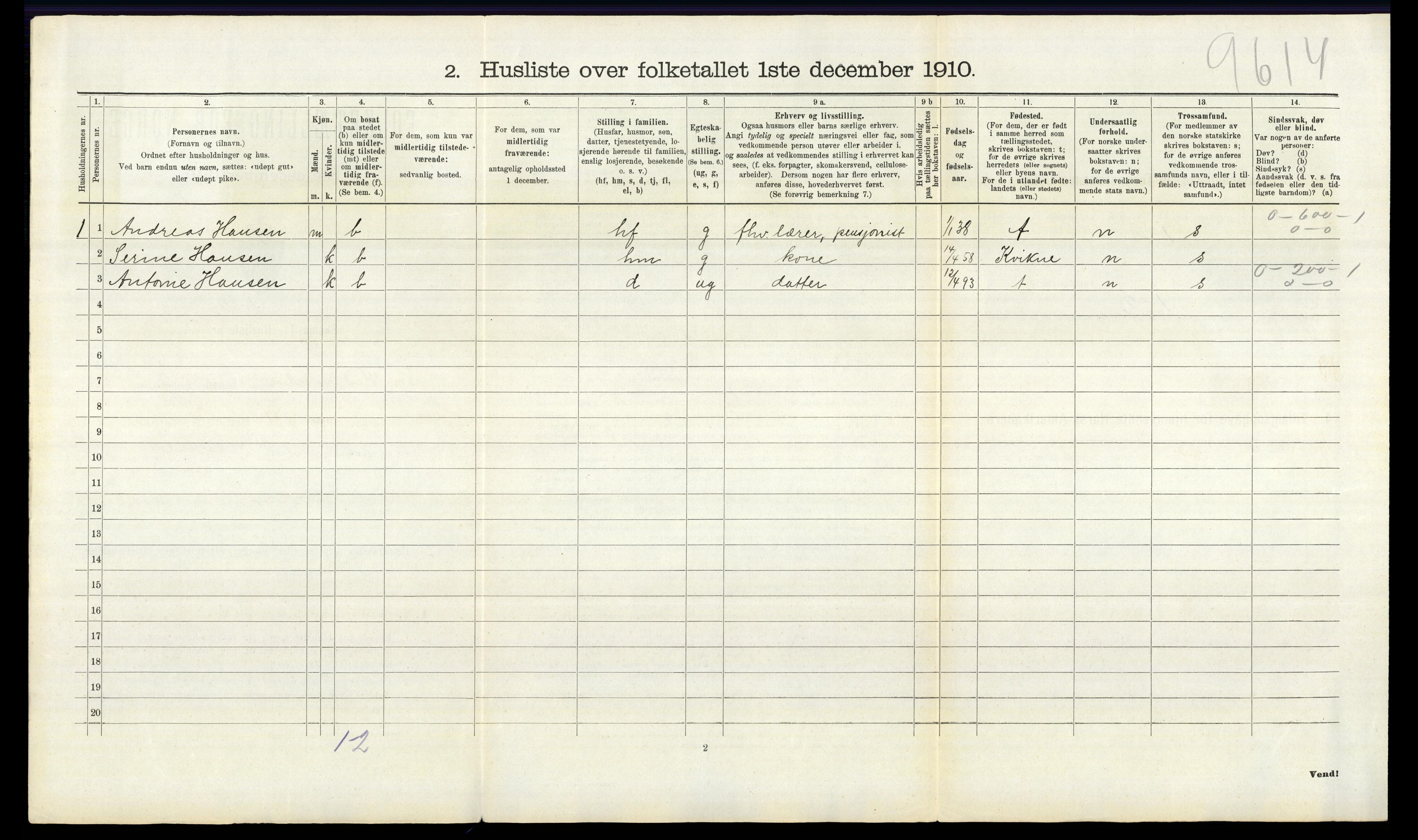 RA, Folketelling 1910 for 0411 Nes herred, 1910, s. 846