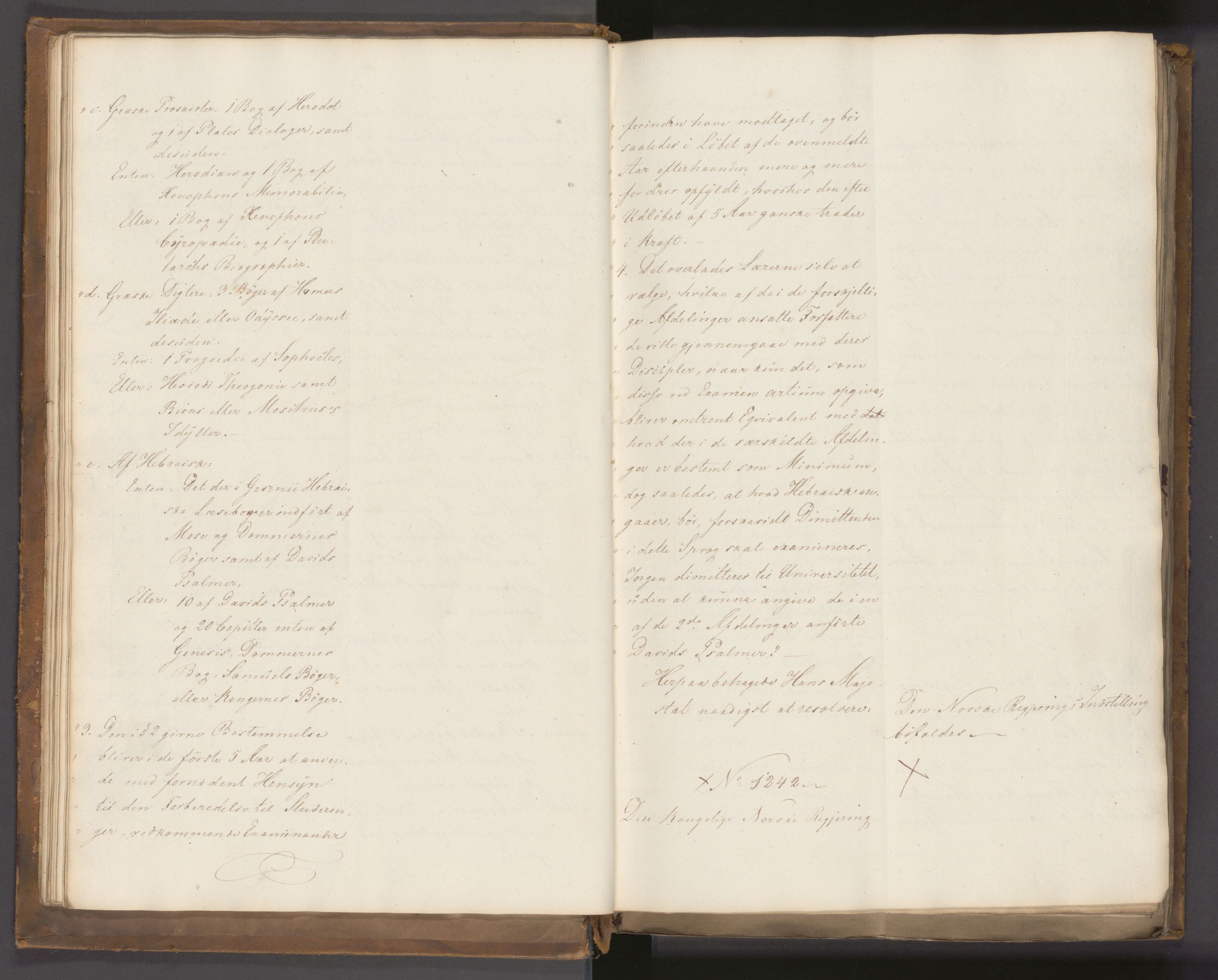 Statsrådssekretariatet, AV/RA-S-1001/A/Ab/L0022: Kgl. res. nr. 1210-1721, 1. halvår, 1826