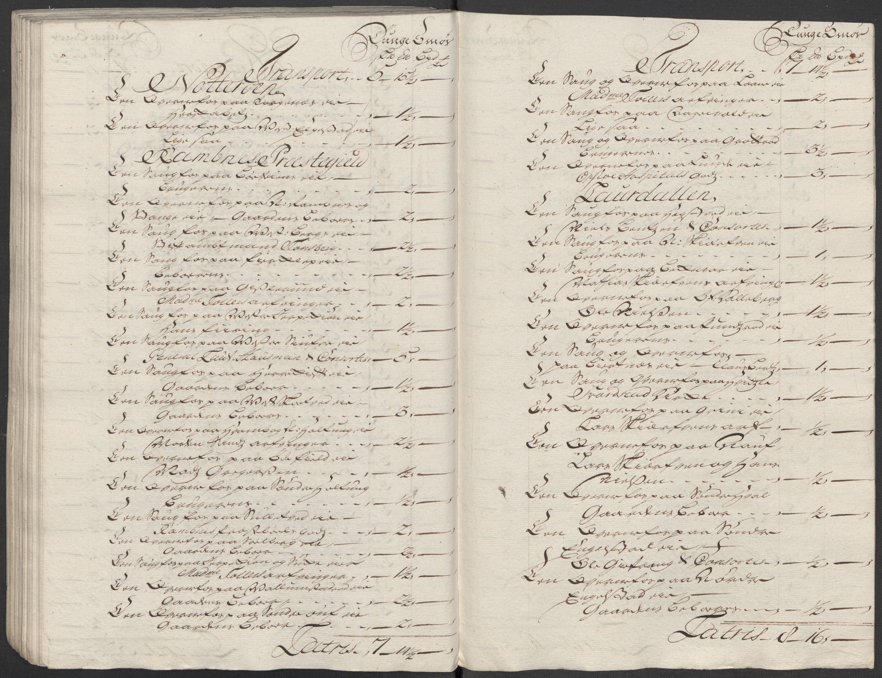 Rentekammeret inntil 1814, Reviderte regnskaper, Fogderegnskap, RA/EA-4092/R32/L1879: Fogderegnskap Jarlsberg grevskap, 1714-1715, s. 343