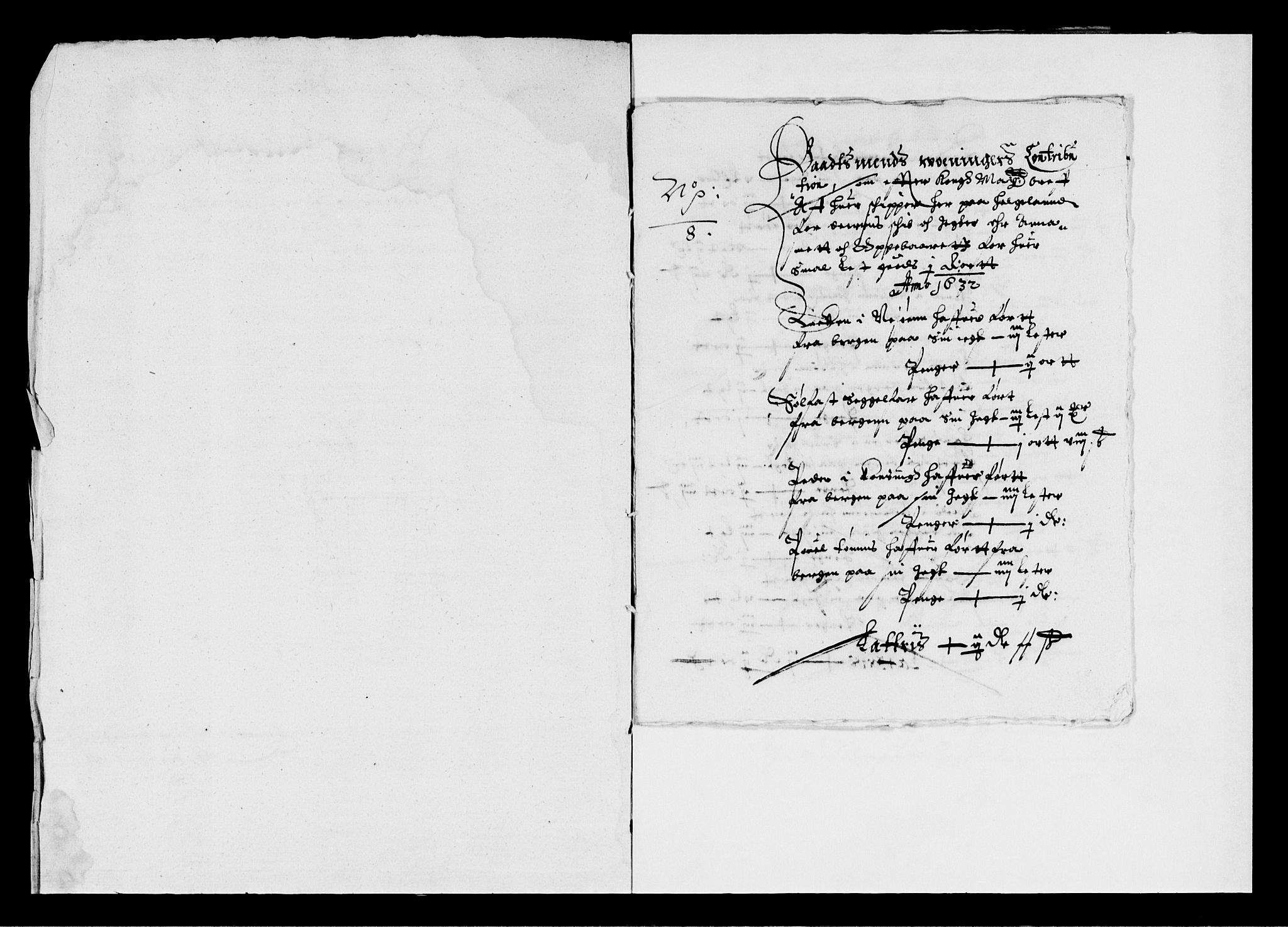 Rentekammeret inntil 1814, Reviderte regnskaper, Lensregnskaper, AV/RA-EA-5023/R/Rb/Rbz/L0025: Nordlandenes len, 1631-1635