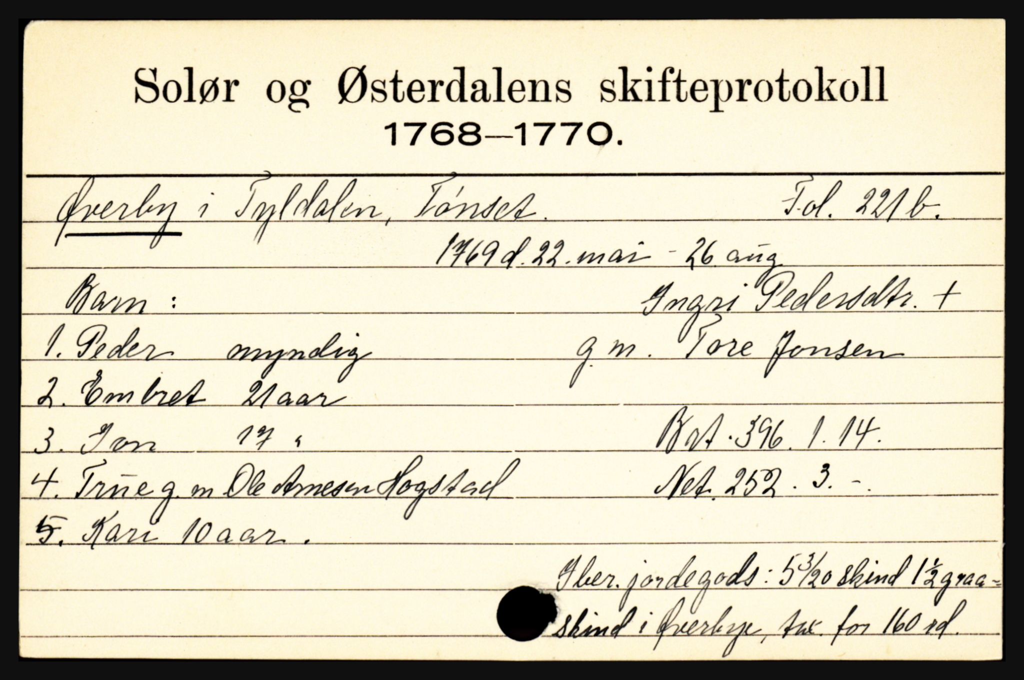 Solør og Østerdalen sorenskriveri, AV/SAH-TING-024/J, 1716-1774, s. 7405