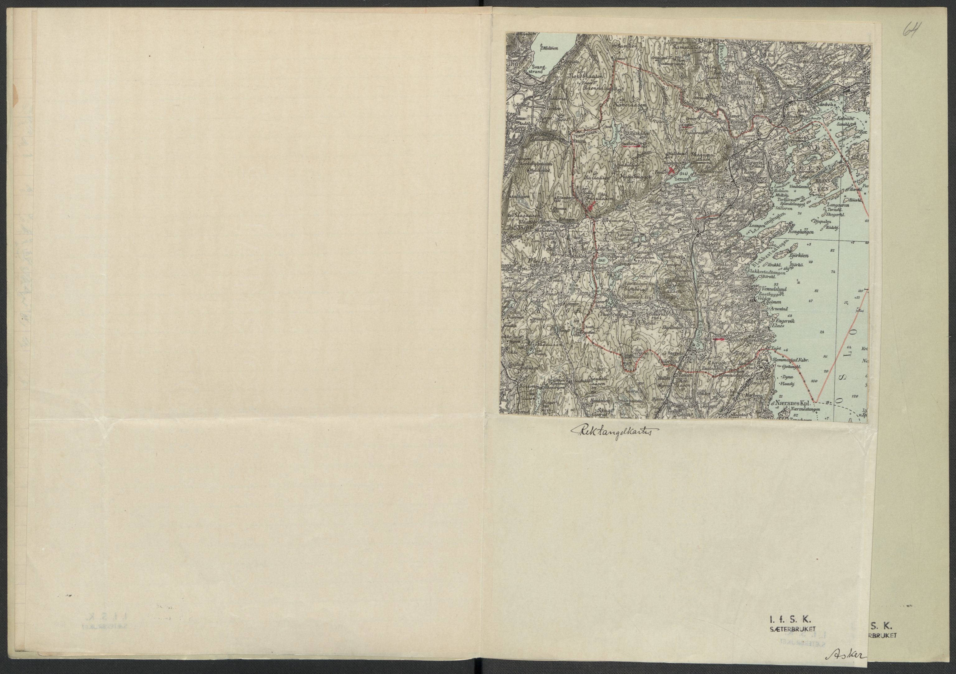 Instituttet for sammenlignende kulturforskning, RA/PA-0424/F/Fc/L0002/0002: Eske B2: / Akershus (perm II), 1932-1936, s. 64