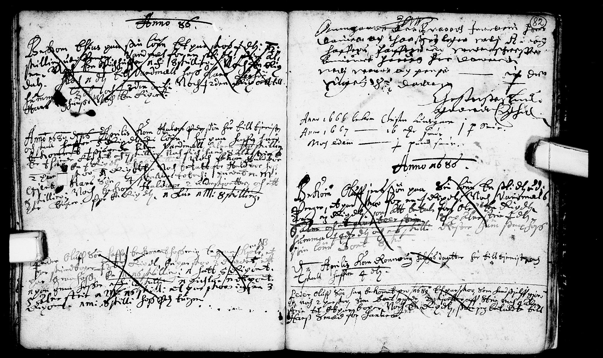 Heddal kirkebøker, SAKO/A-268/F/Fa/L0001: Ministerialbok nr. I 1, 1648-1699, s. 82