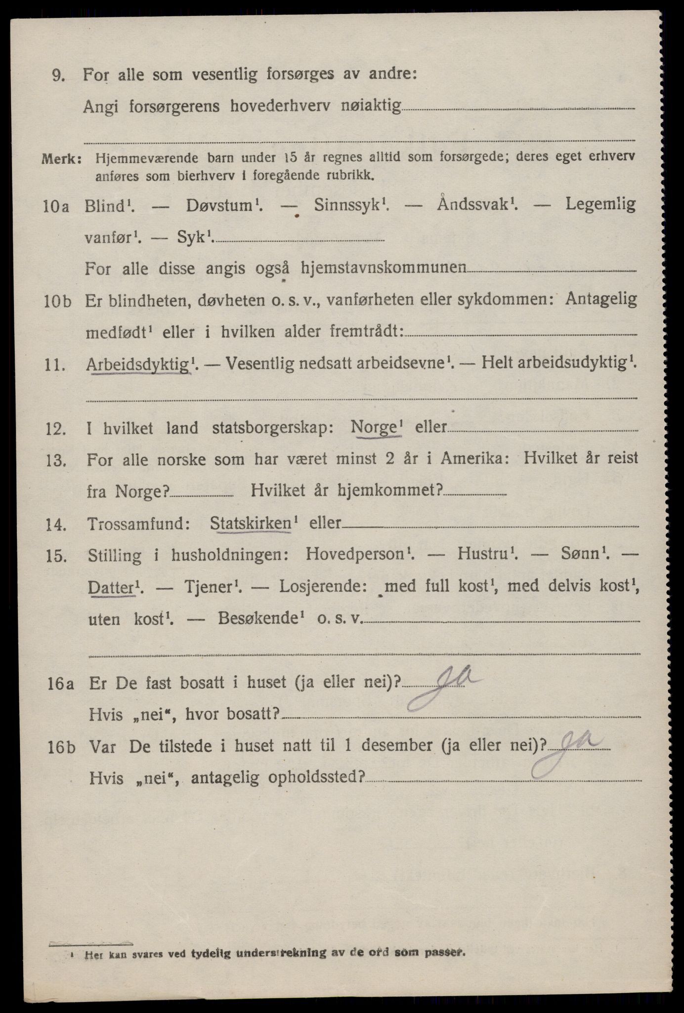 SAKO, Folketelling 1920 for 0830 Nissedal herred, 1920, s. 3048