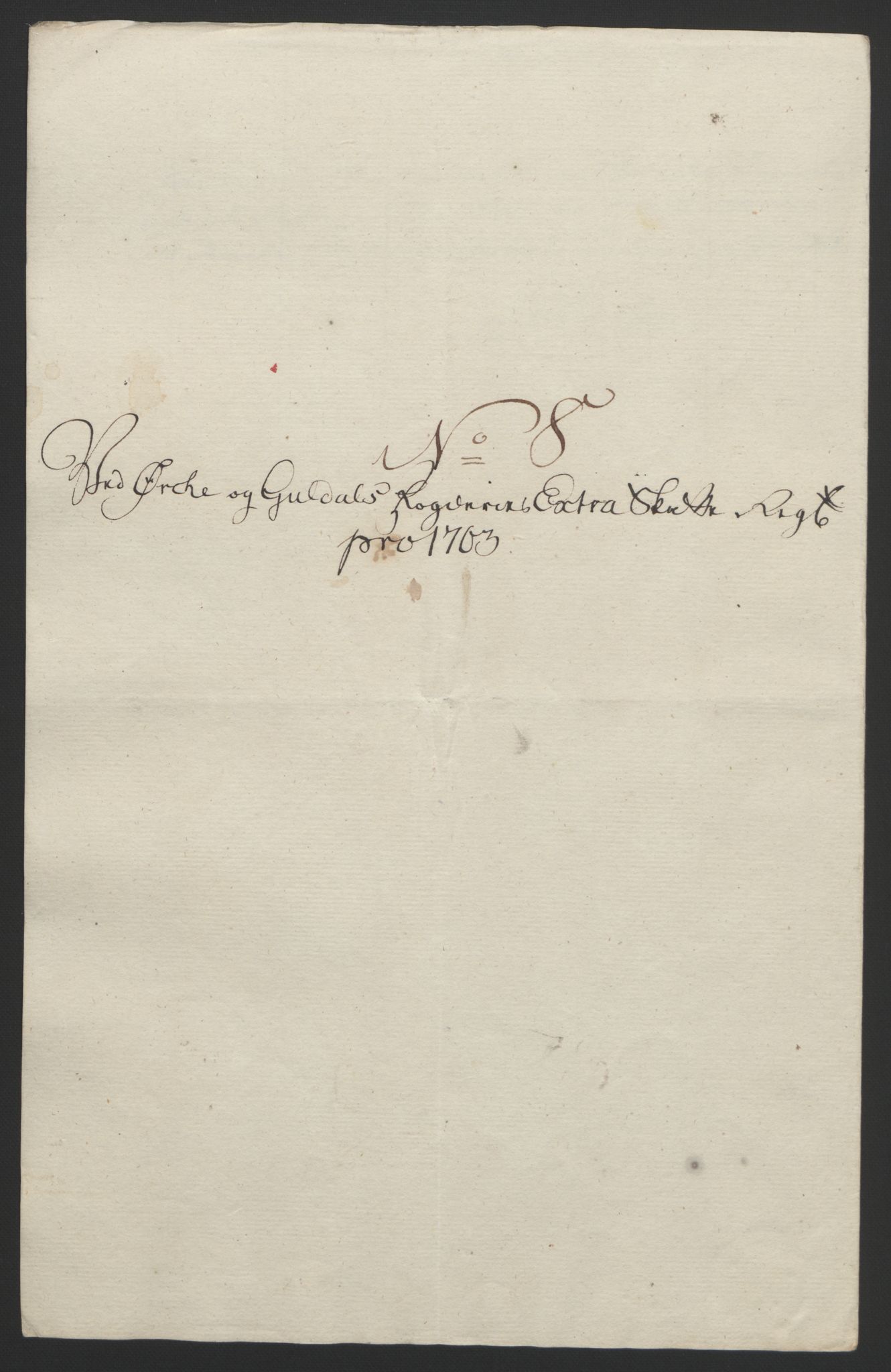 Rentekammeret inntil 1814, Reviderte regnskaper, Fogderegnskap, RA/EA-4092/R60/L4094: Ekstraskatten Orkdal og Gauldal, 1762-1765, s. 115