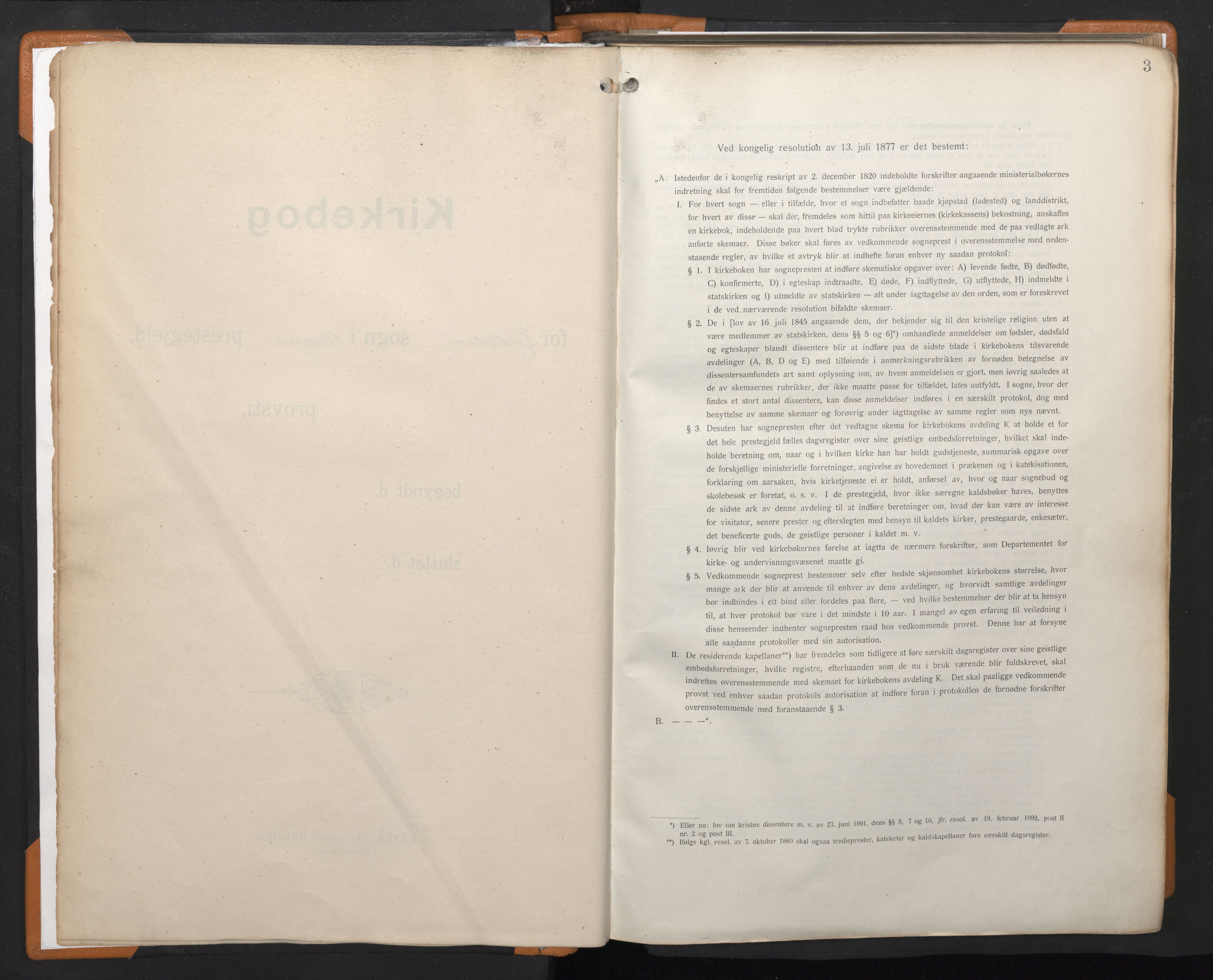 Korskirken sokneprestembete, SAB/A-76101/H/Haa/L0048: Ministerialbok nr. E 6, 1910-1960, s. 2b-3a