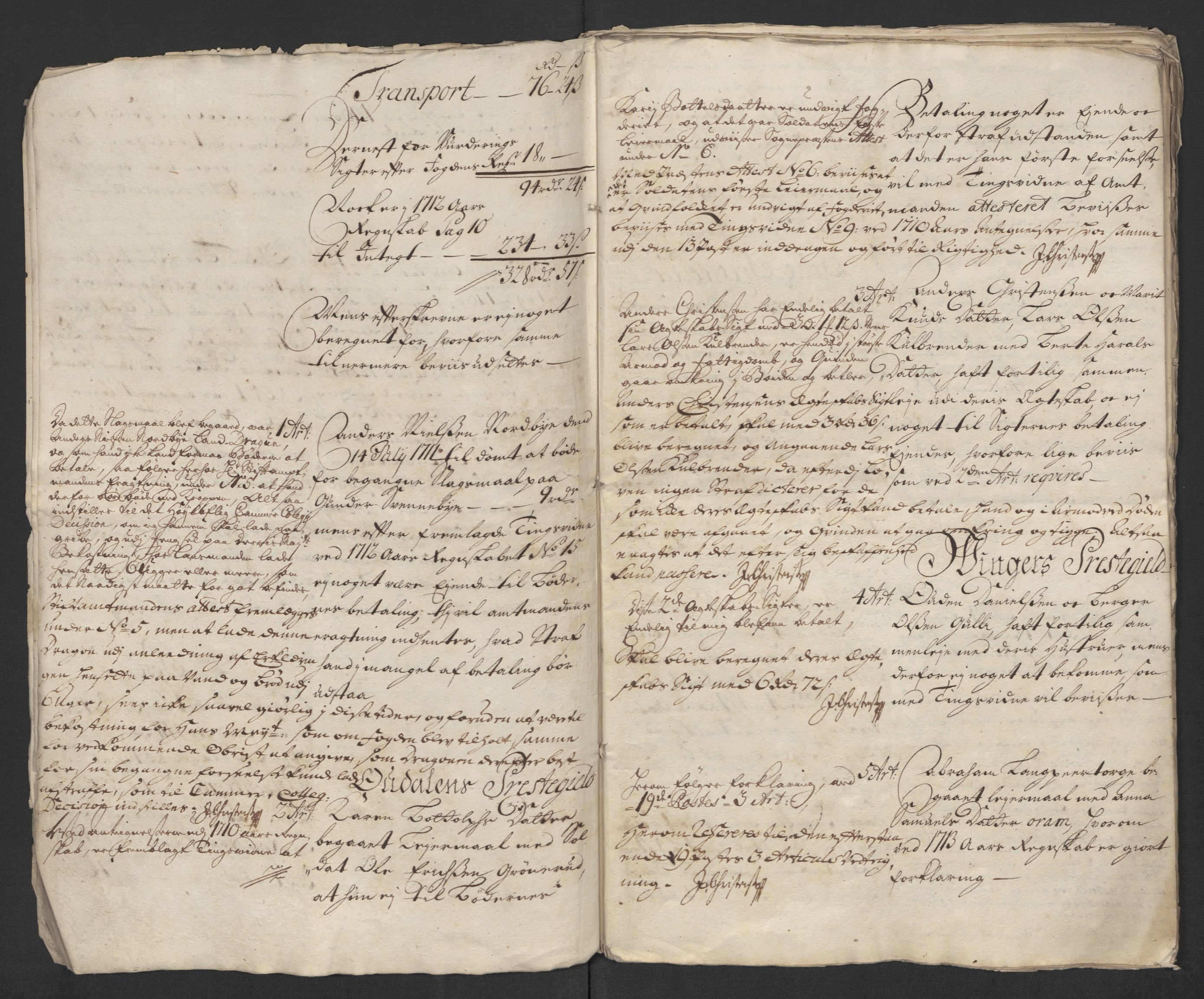 Rentekammeret inntil 1814, Reviderte regnskaper, Fogderegnskap, AV/RA-EA-4092/R13/L0851: Fogderegnskap Solør, Odal og Østerdal, 1711-1713, s. 6