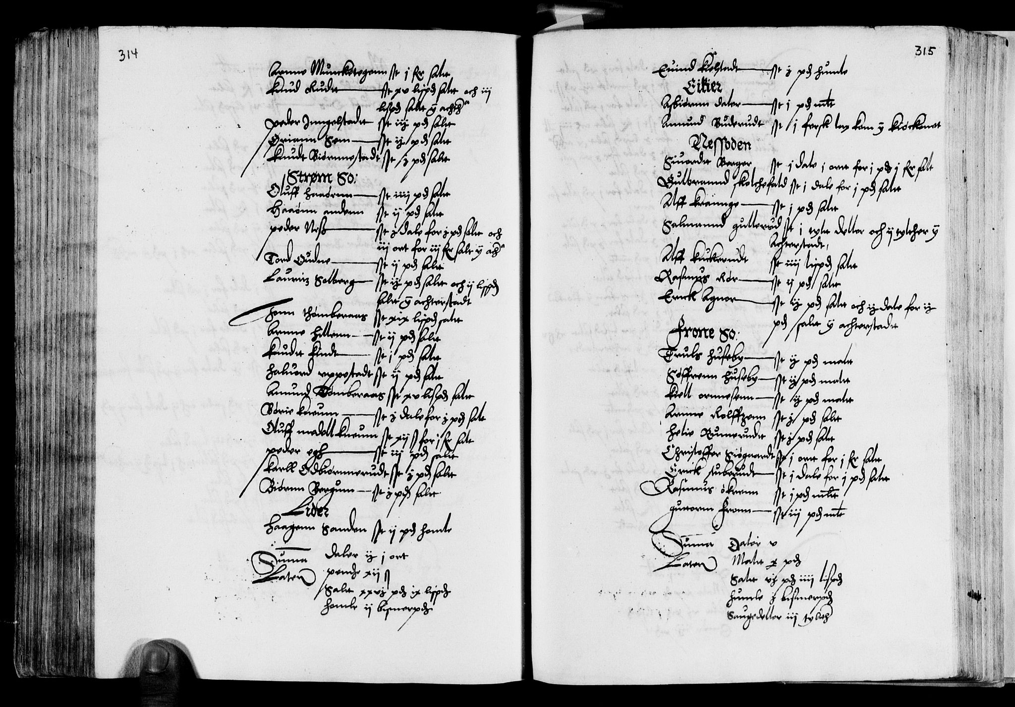 Rentekammeret inntil 1814, Reviderte regnskaper, Lensregnskaper, RA/EA-5023/R/Ra/L0004: Akershus len, 1560-1561;  Bergenhus len, 1516-1517, 1516-1561
