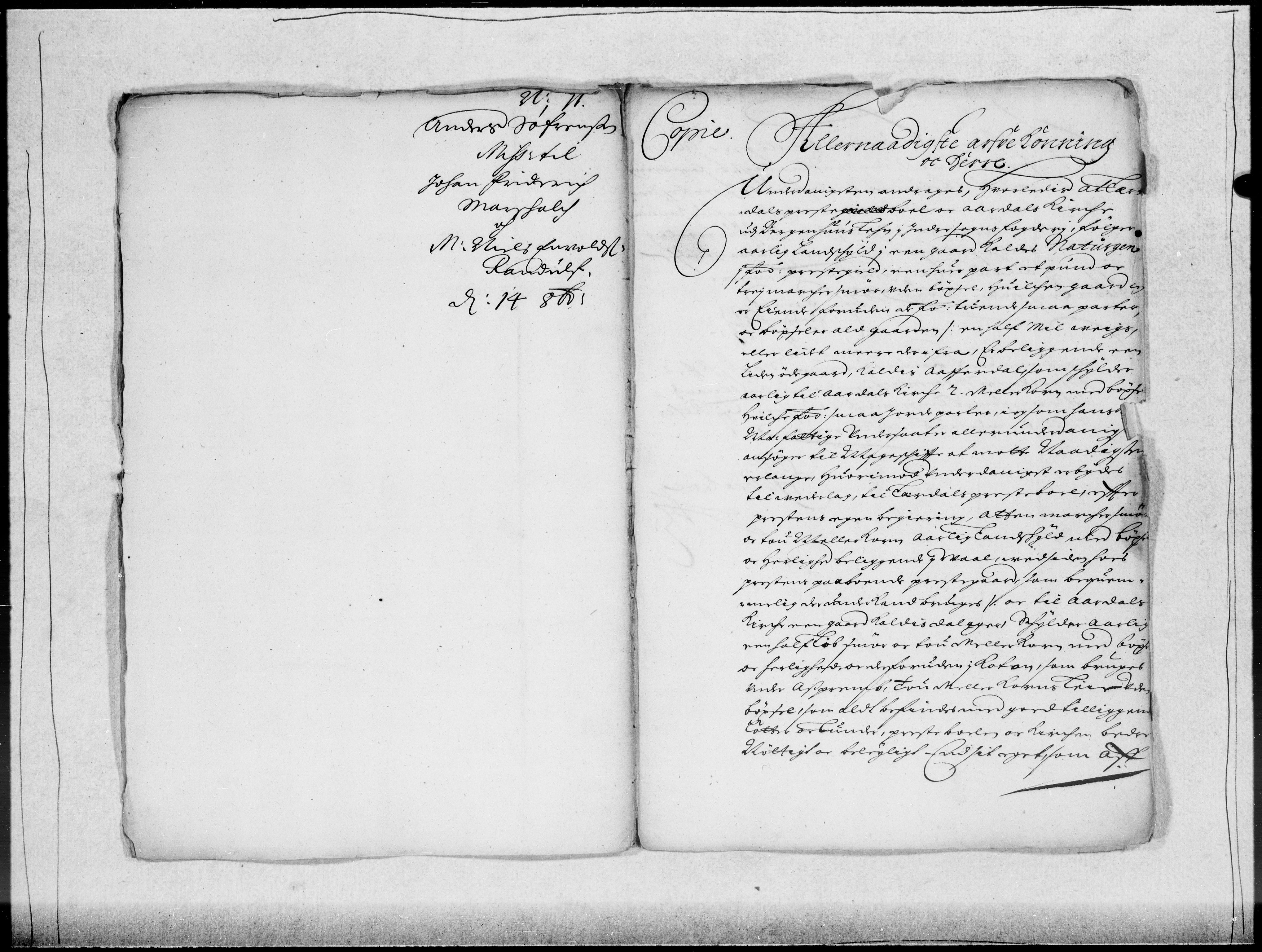 Danske Kanselli 1572-1799, RA/EA-3023/F/Fc/Fcc/Fcca/L0031: Norske innlegg 1572-1799, 1671-1673, s. 33
