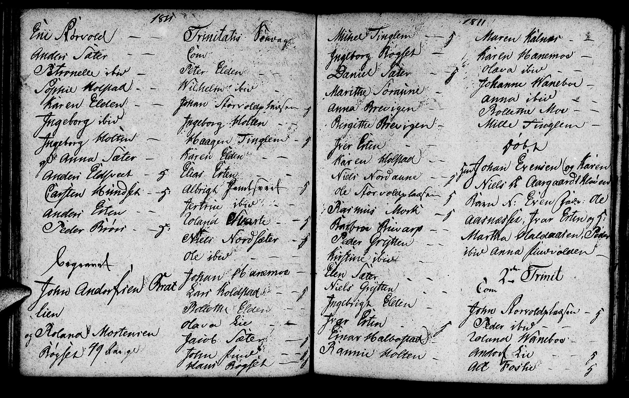 Ministerialprotokoller, klokkerbøker og fødselsregistre - Nord-Trøndelag, AV/SAT-A-1458/742/L0410: Klokkerbok nr. 742C01, 1806-1821