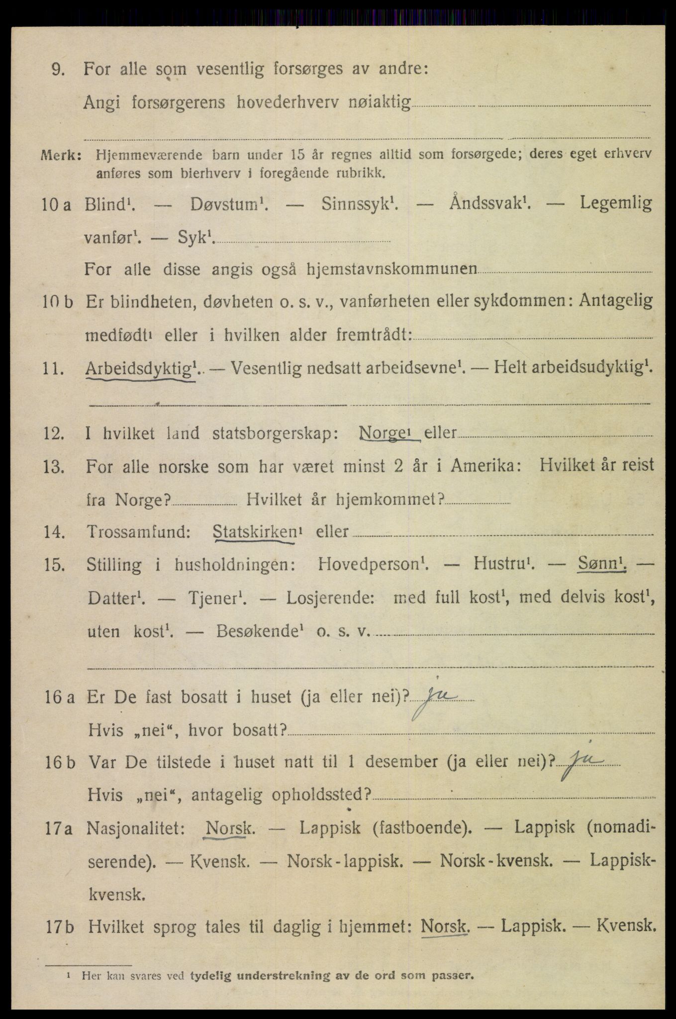 SAT, Folketelling 1920 for 1746 Klinga herred, 1920, s. 706