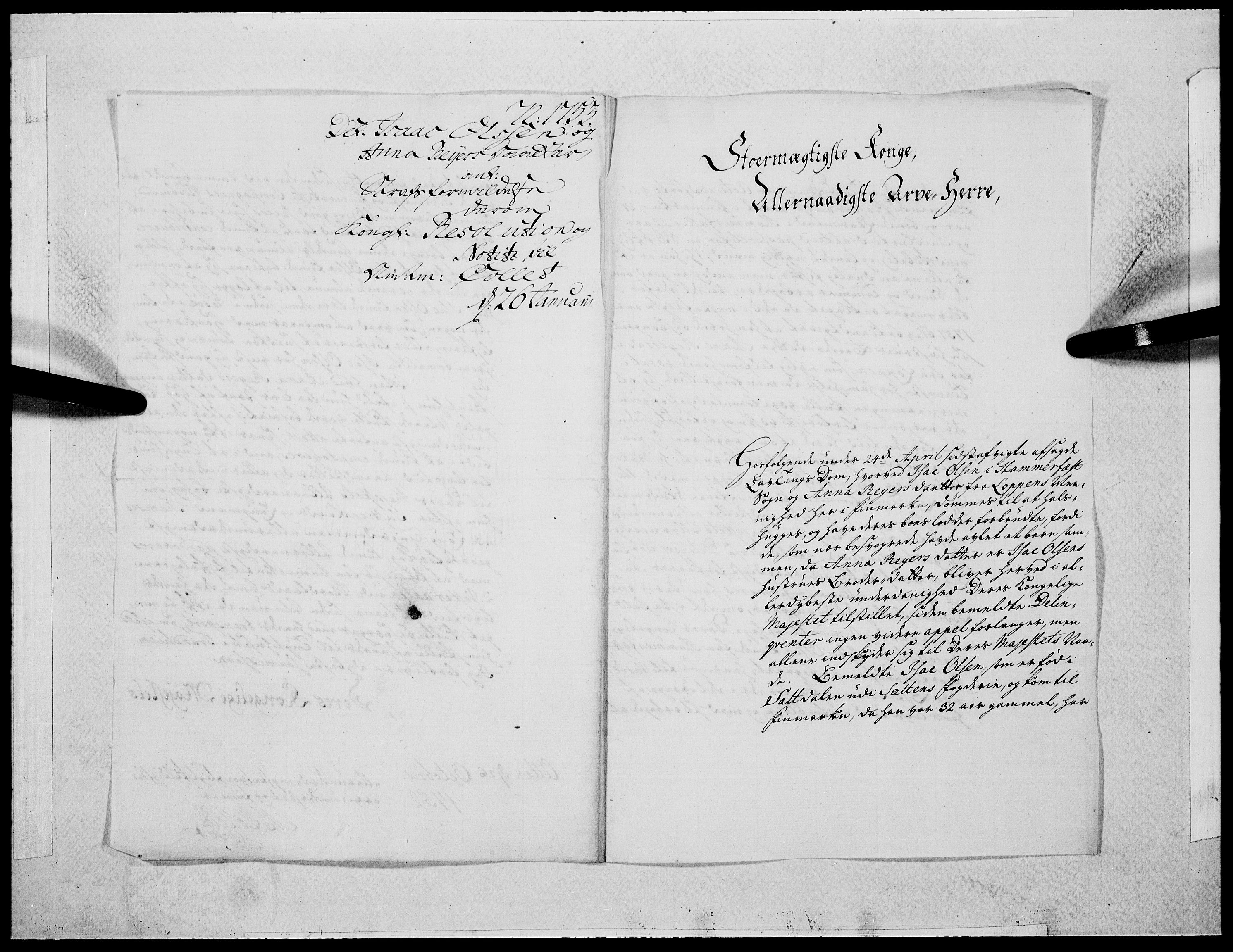 Danske Kanselli 1572-1799, AV/RA-EA-3023/F/Fc/Fcc/Fcca/L0163: Norske innlegg 1572-1799, 1753, s. 72