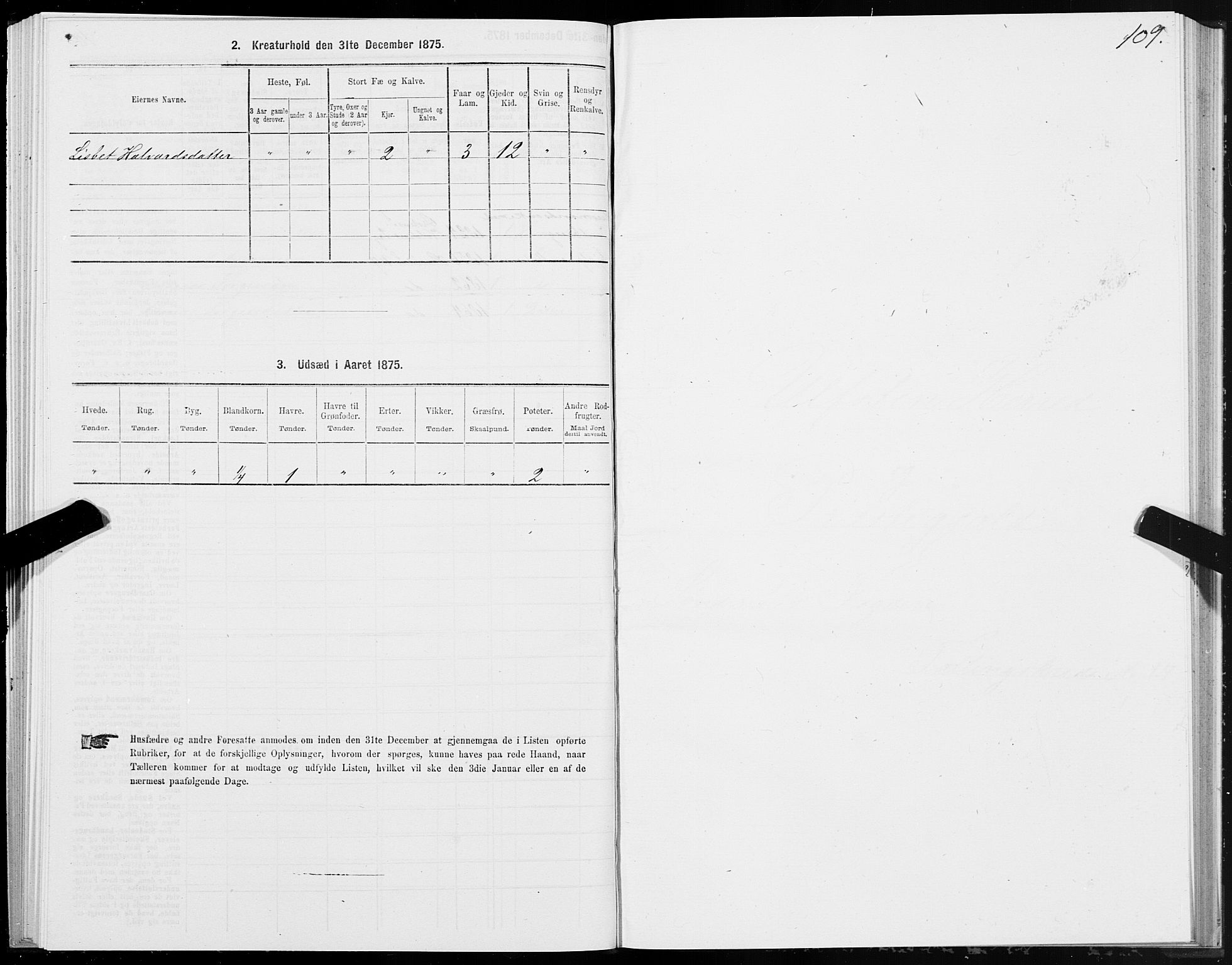 SAT, Folketelling 1875 for 1516P Ulstein prestegjeld, 1875, s. 5109