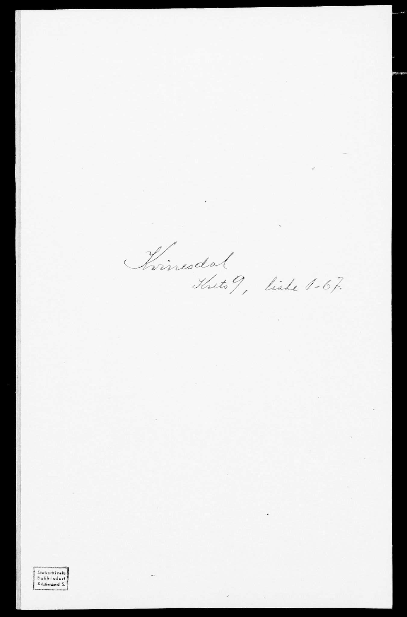 SAK, Folketelling 1875 for 1037P Kvinesdal prestegjeld, 1875, s. 1325
