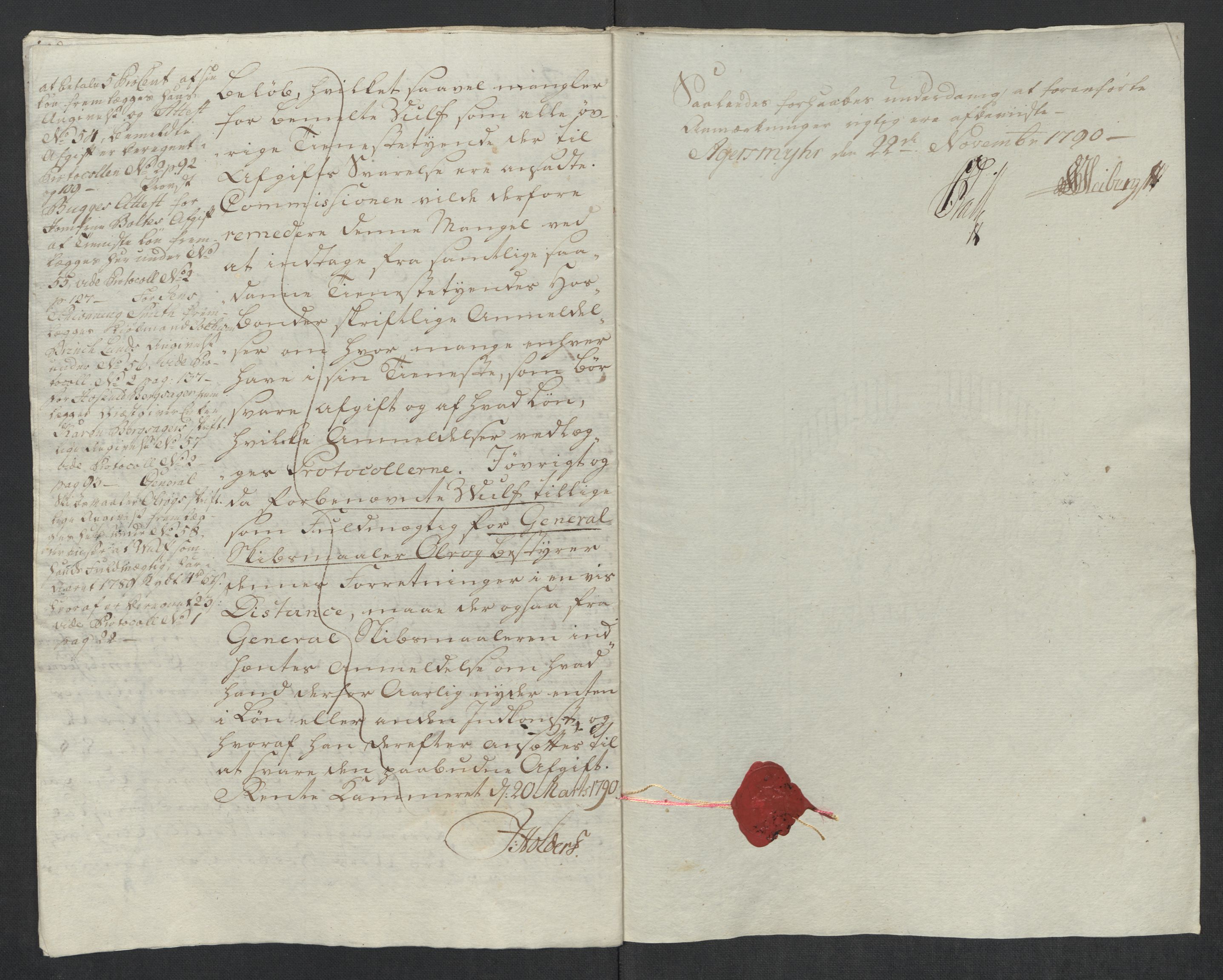 Rentekammeret inntil 1814, Reviderte regnskaper, Mindre regnskaper, AV/RA-EA-4068/Rf/Rfe/L0023: Mandal fogderi, 1789, s. 30