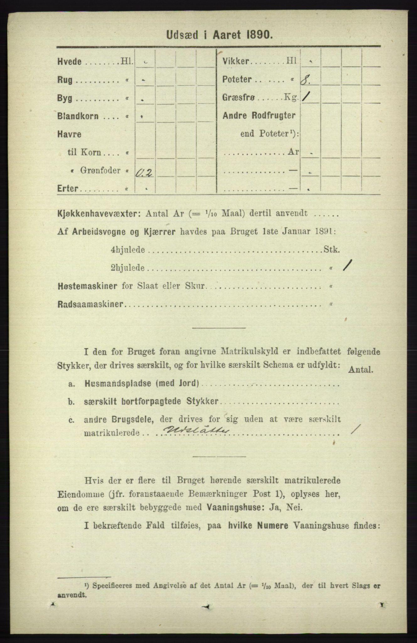 RA, Folketelling 1891 for 1230 Ullensvang herred, 1891, s. 7580