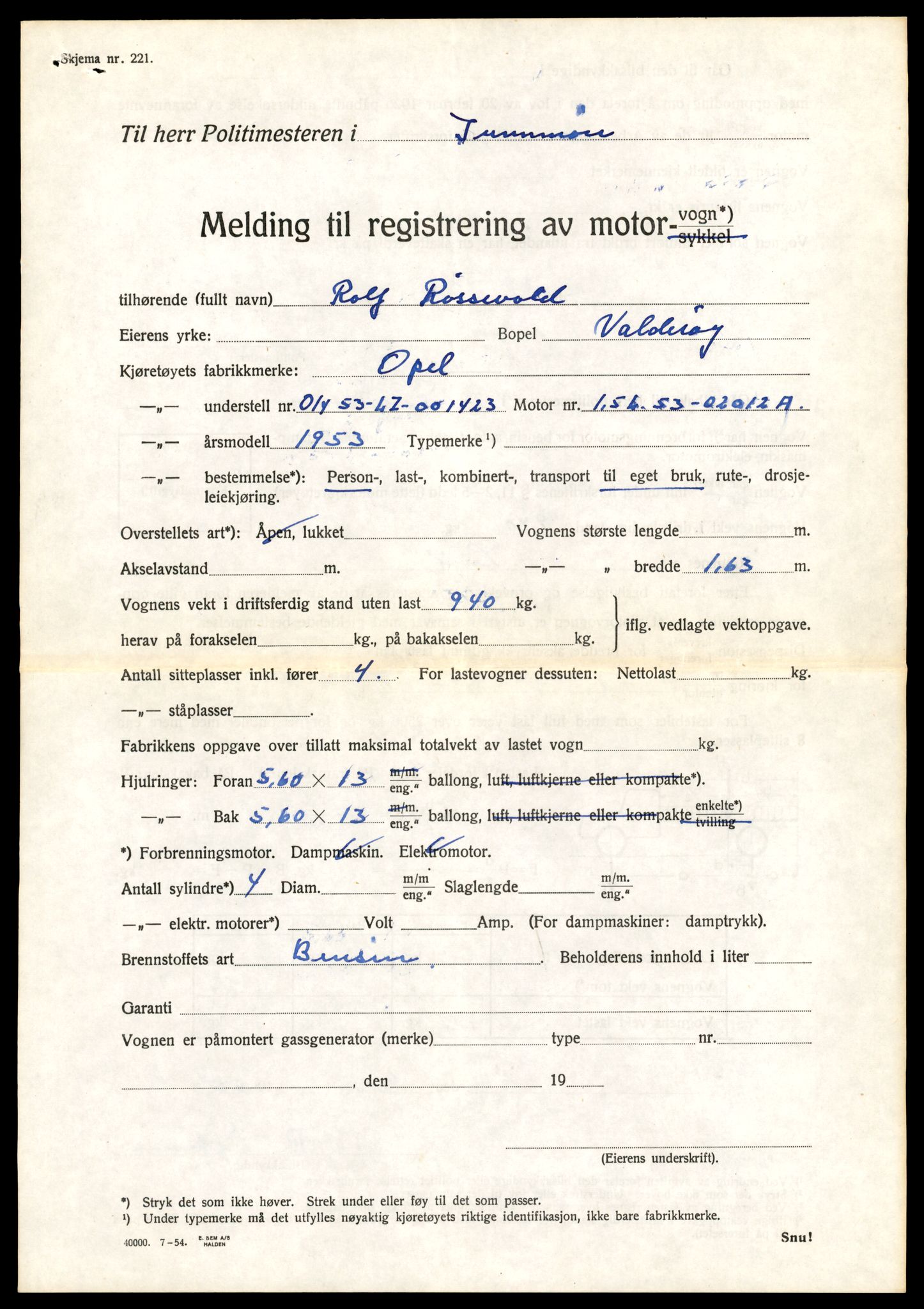 Møre og Romsdal vegkontor - Ålesund trafikkstasjon, AV/SAT-A-4099/F/Fe/L0049: Registreringskort for kjøretøy T 14864 - T 18613, 1927-1998, s. 1353