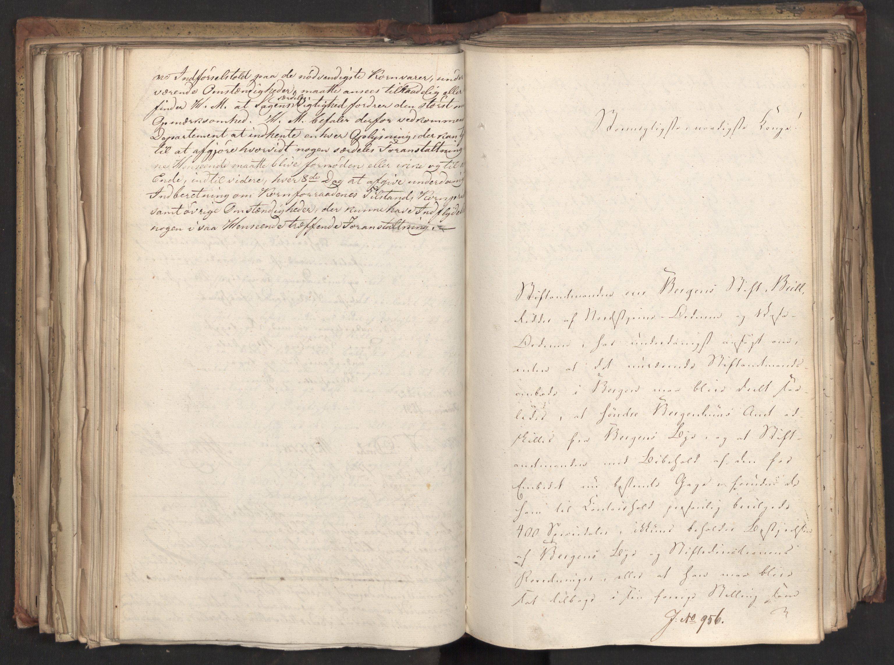 Statsrådsavdelingen i Stockholm, AV/RA-S-1003/D/Da/L0069: Regjeringsinnstillinger nr. 877-1046, 1831, s. 291