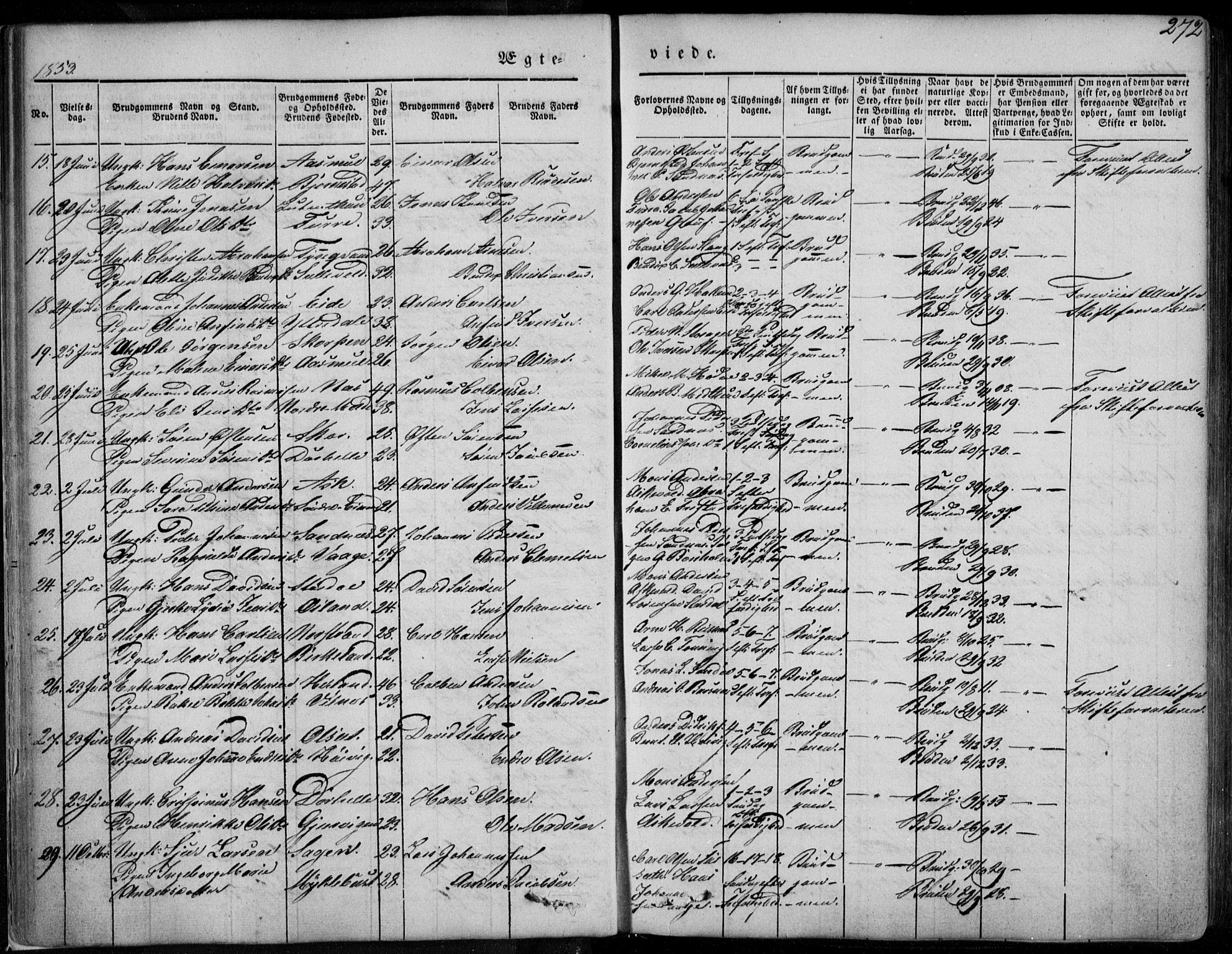 Askvoll sokneprestembete, AV/SAB-A-79501/H/Haa/Haaa/L0011/0002: Ministerialbok nr. A 11 II, 1845-1878, s. 272