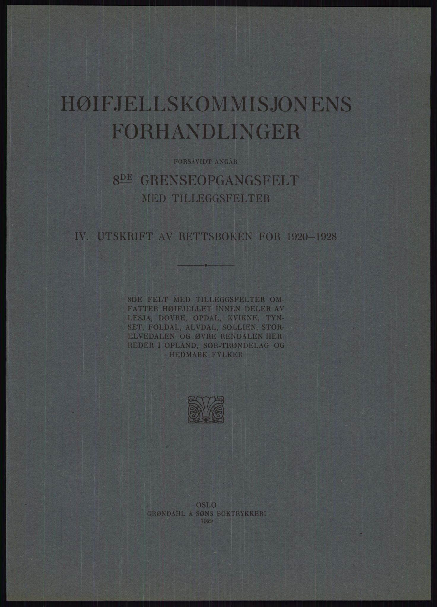 Høyfjellskommisjonen, RA/S-1546/X/Xa/L0001: Nr. 1-33, 1909-1953, s. 3437