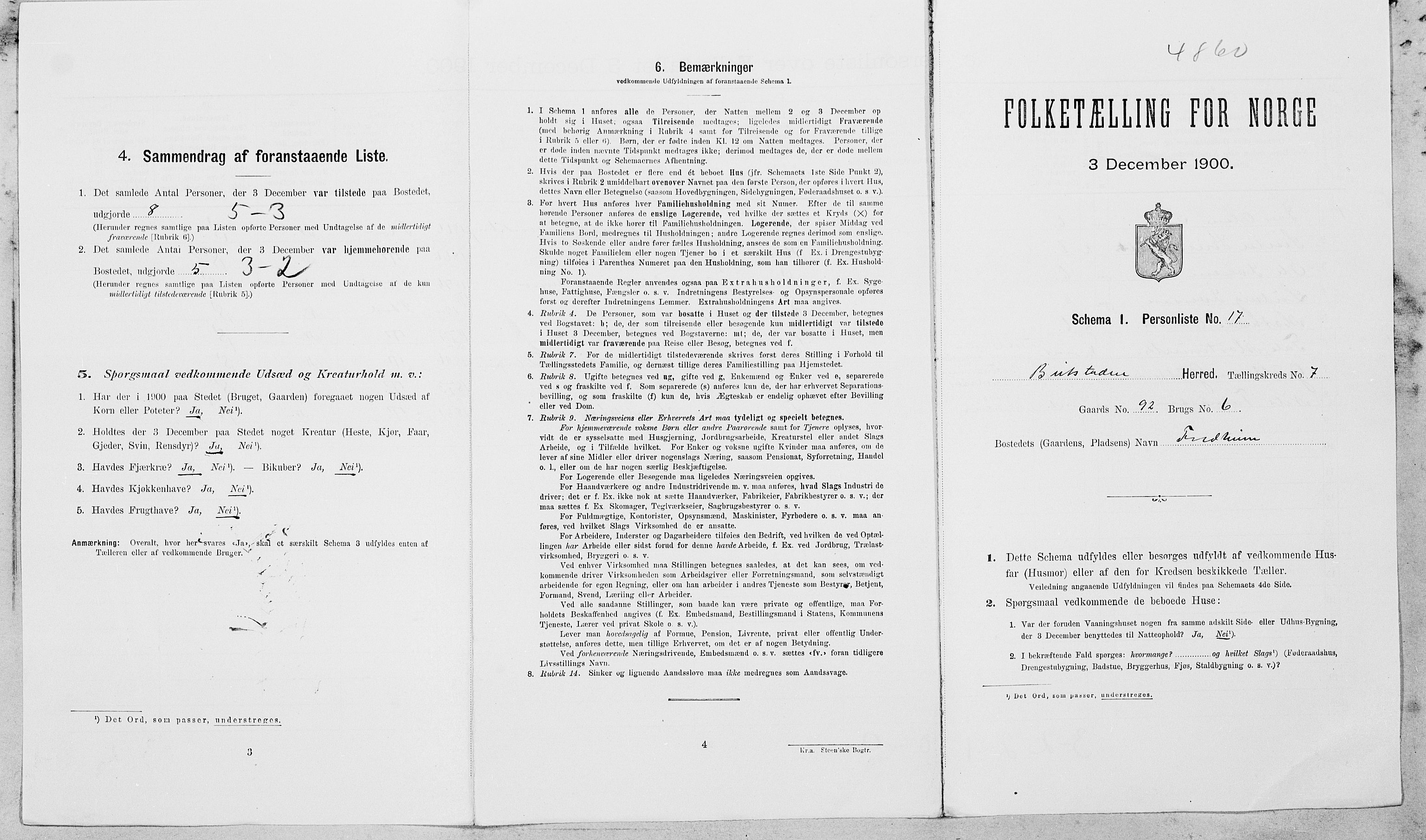 SAT, Folketelling 1900 for 1727 Beitstad herred, 1900, s. 569