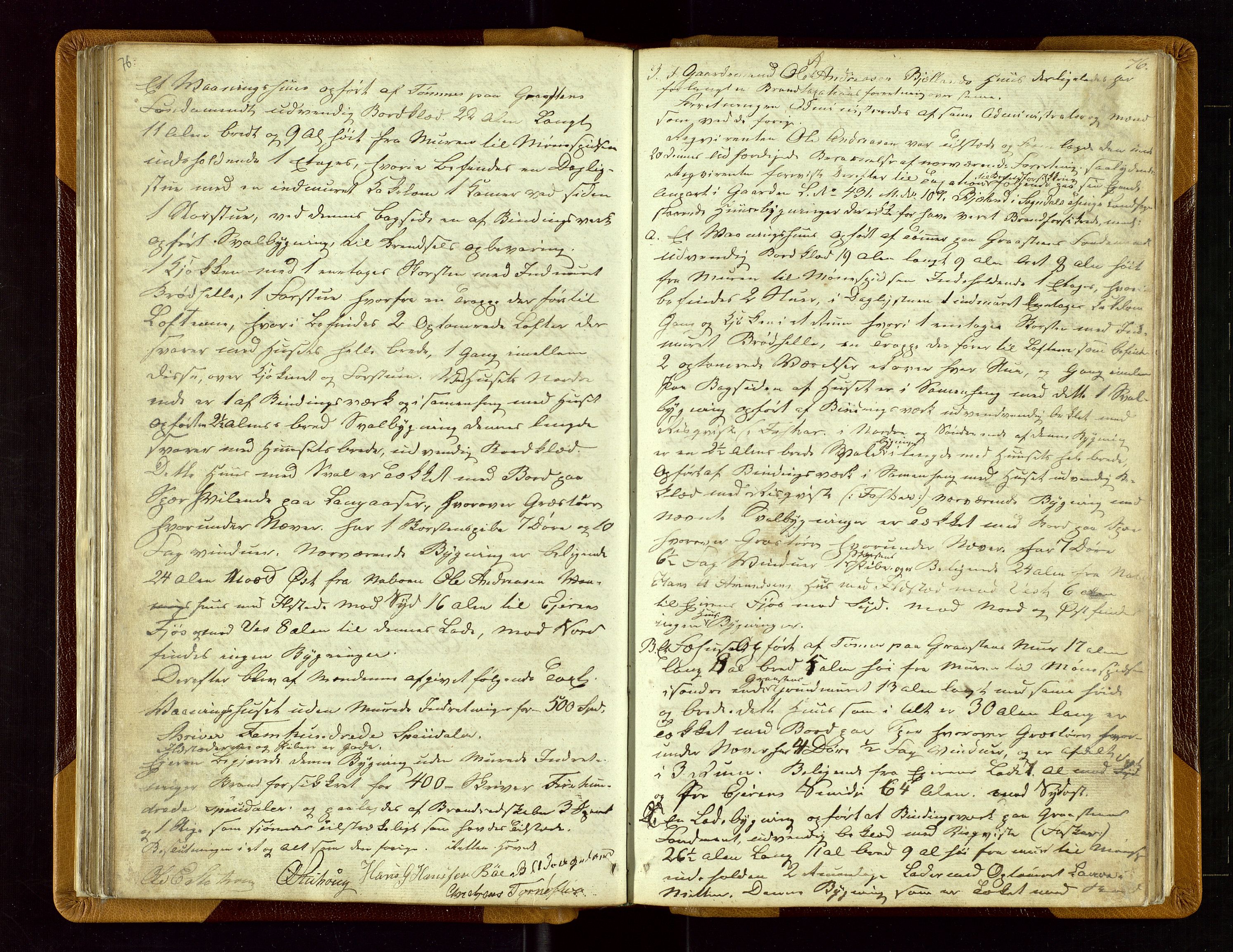 Sokndal lensmannskontor, AV/SAST-A-100417/Goa/L0001: "Brandtaxations Protocol", 1846-1876, s. 76