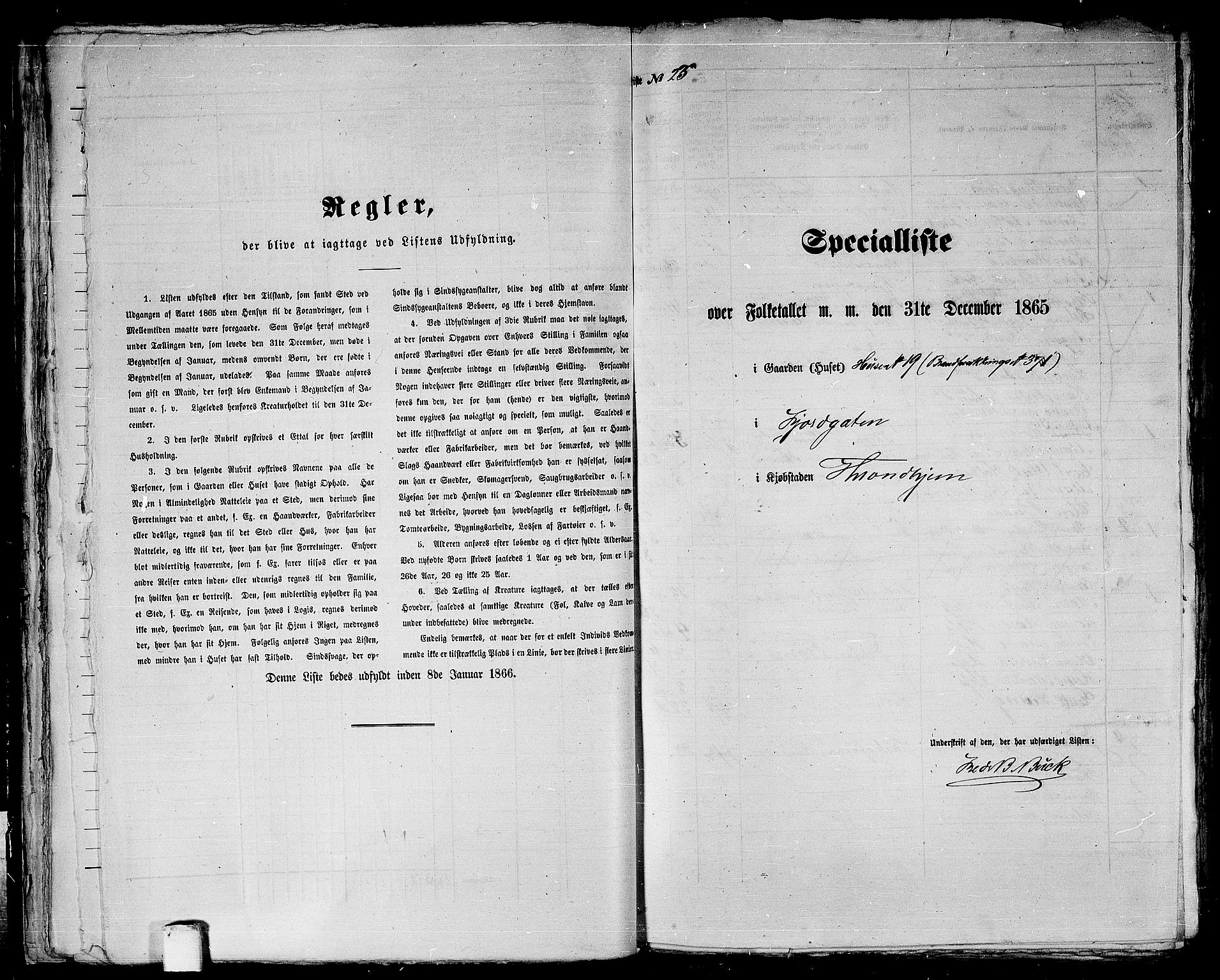 RA, Folketelling 1865 for 1601 Trondheim kjøpstad, 1865, s. 80