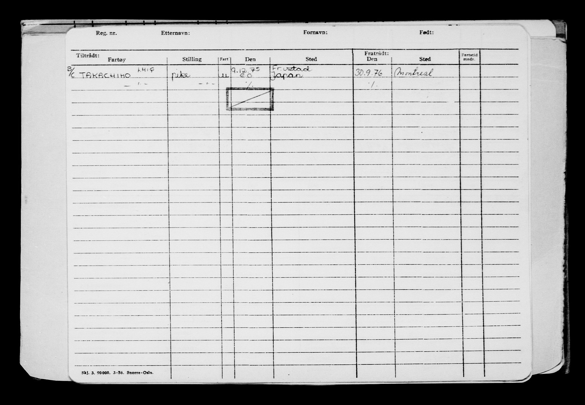 Direktoratet for sjømenn, AV/RA-S-3545/G/Gb/L0143: Hovedkort, 1916, s. 360