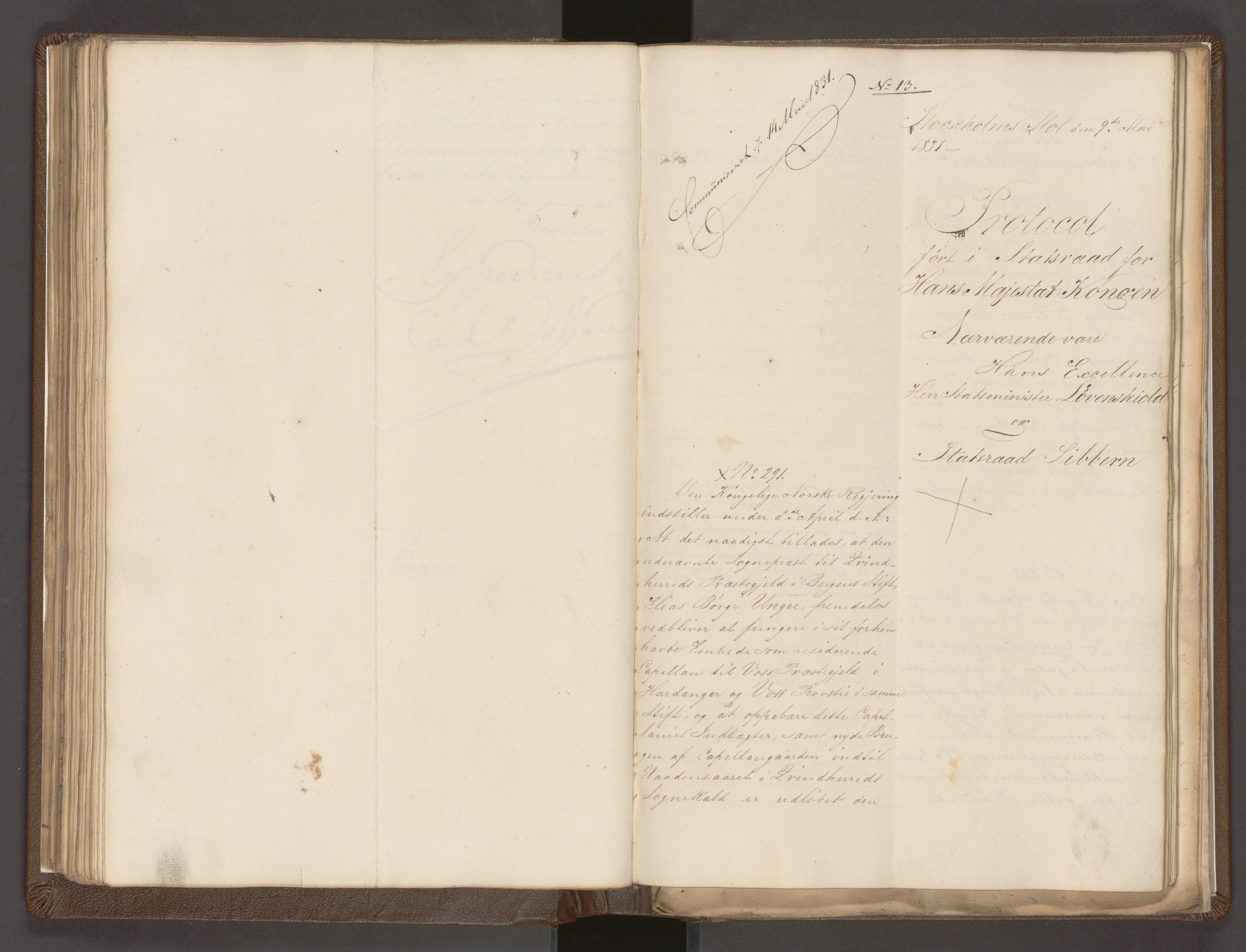 Statsrådssekretariatet, AV/RA-S-1001/A/Ab/L0032: Kgl. res. nr. 917-992 og 1-512, 1. halvår, 1831