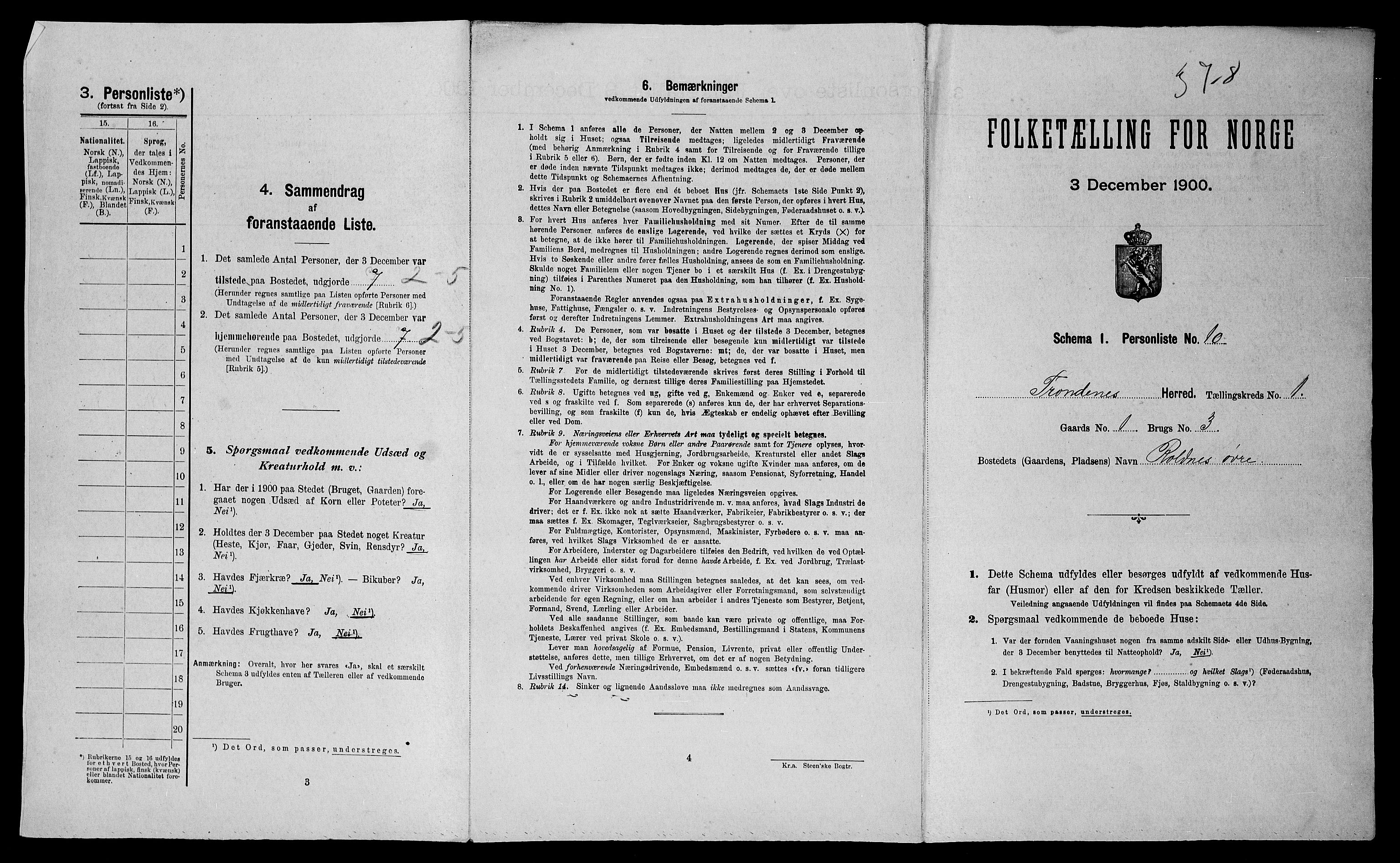 SATØ, Folketelling 1900 for 1914 Trondenes herred, 1900, s. 800