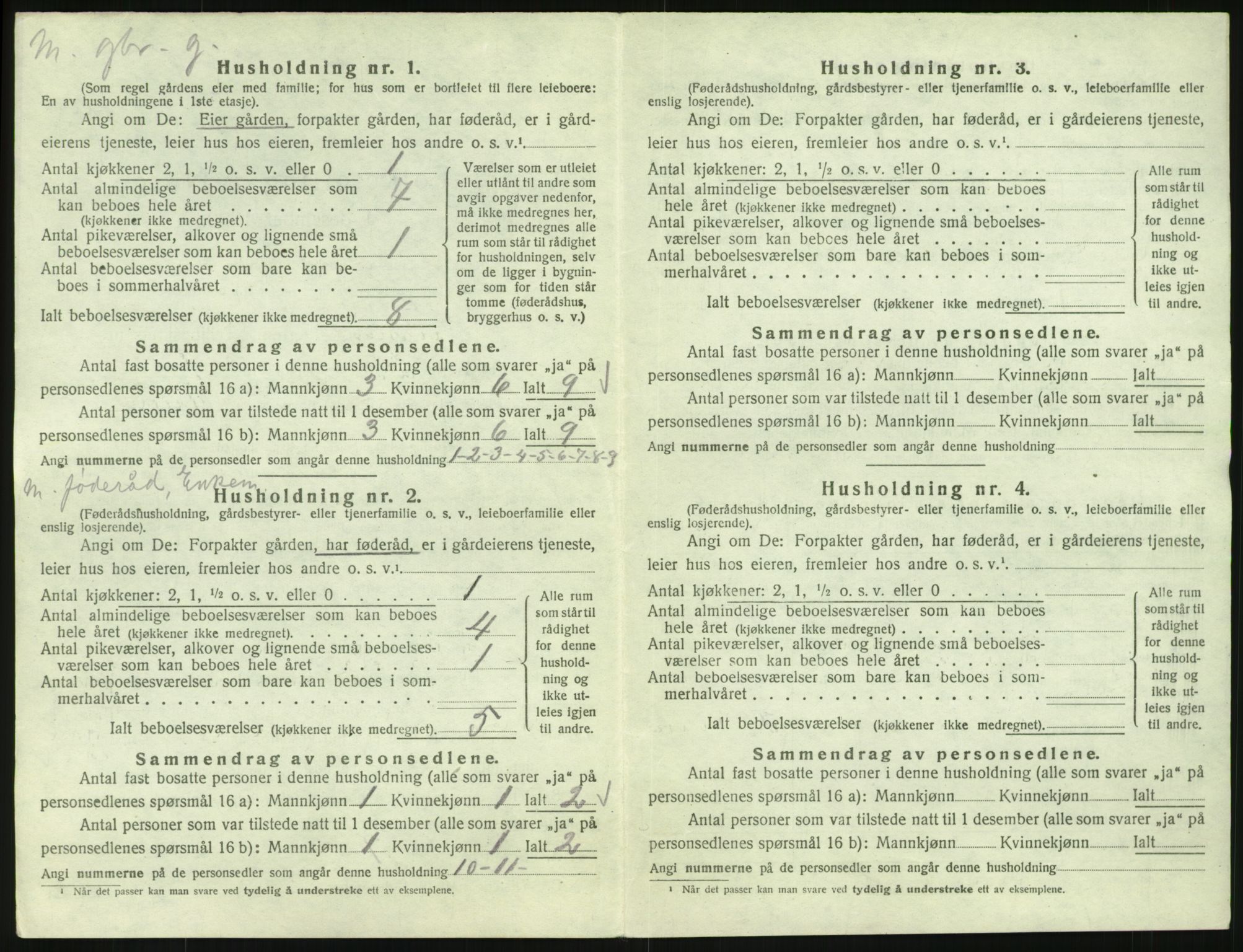 SAH, Folketelling 1920 for 0413 Furnes herred, 1920, s. 42
