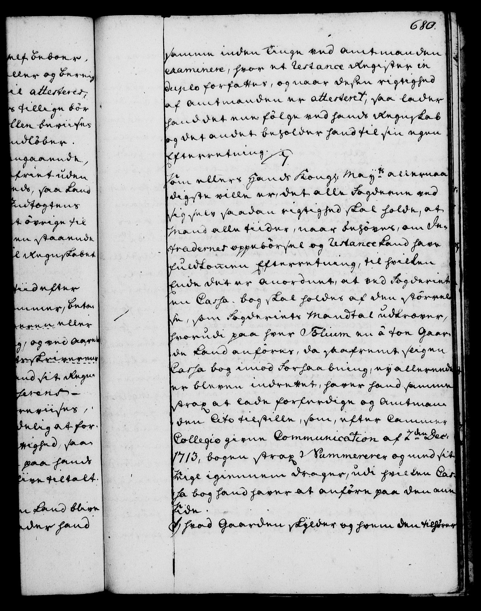 Rentekammeret, Kammerkanselliet, RA/EA-3111/G/Gg/Ggi/L0002: Norsk instruksjonsprotokoll med register (merket RK 53.35), 1729-1751, s. 680