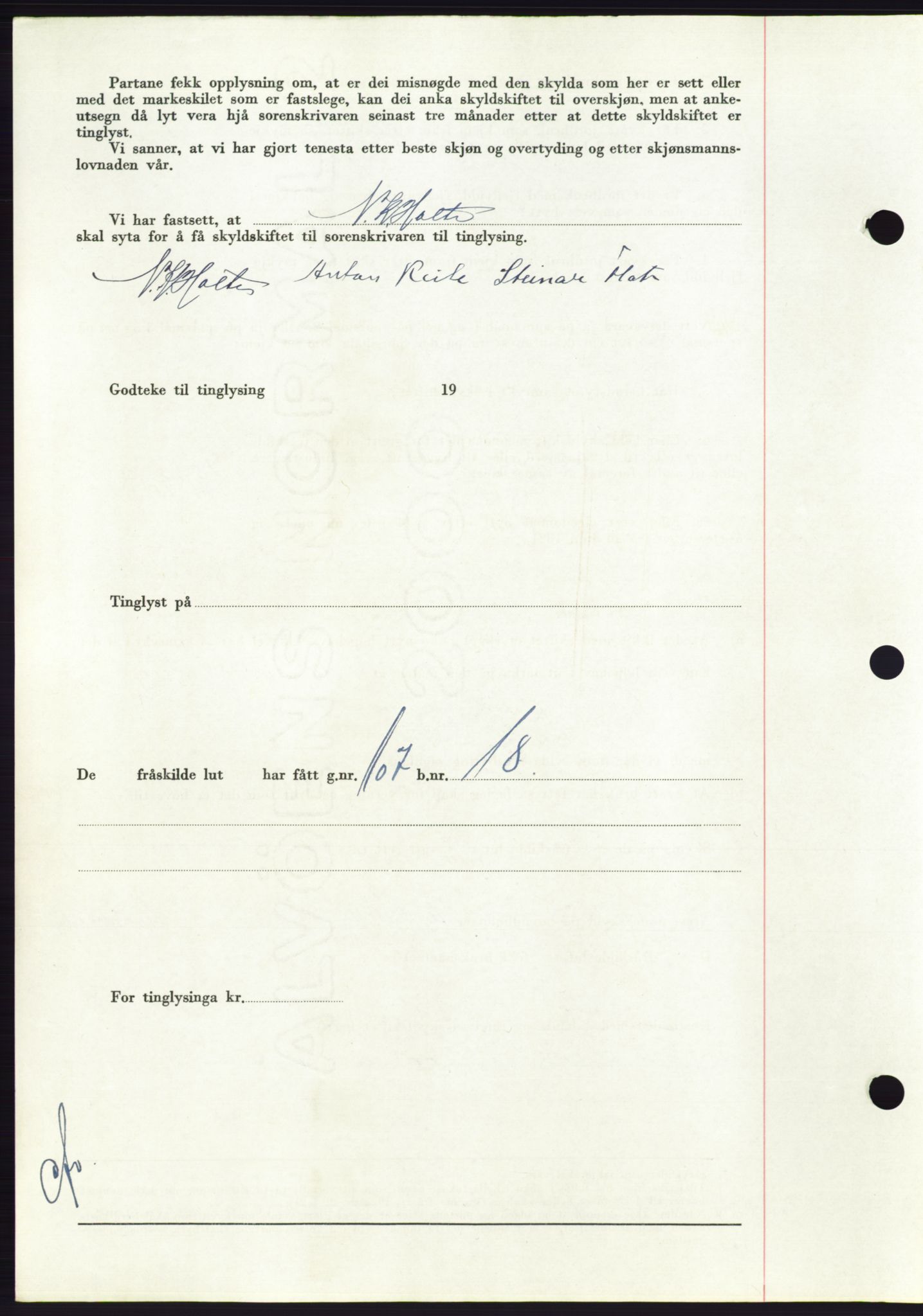 Søre Sunnmøre sorenskriveri, AV/SAT-A-4122/1/2/2C/L0086: Pantebok nr. 12A, 1949-1950, Dagboknr: 780/1950