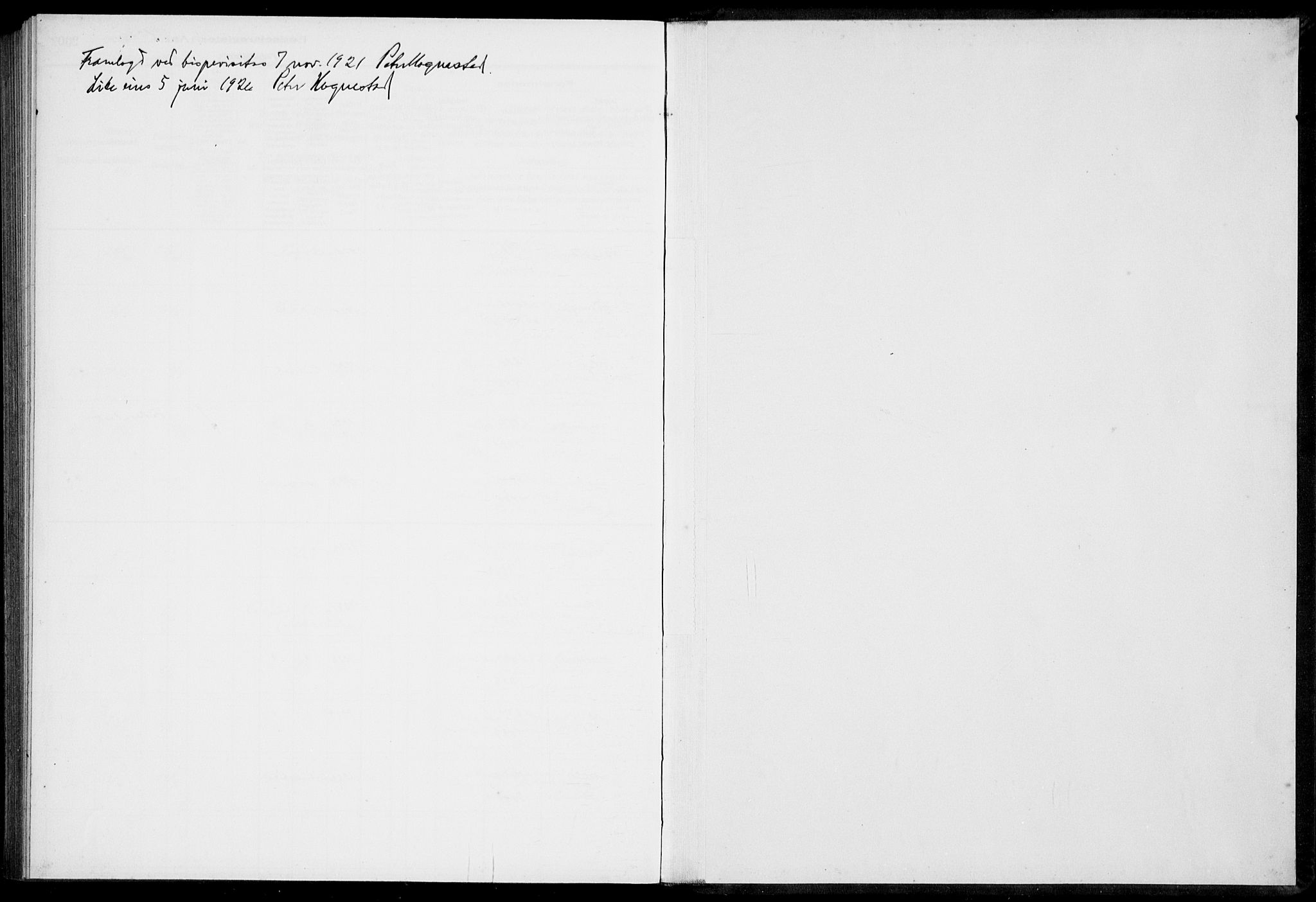 Birkeland Sokneprestembete, AV/SAB-A-74601/I/Id/L00A1: Fødselsregister nr. A 1, 1916-1926