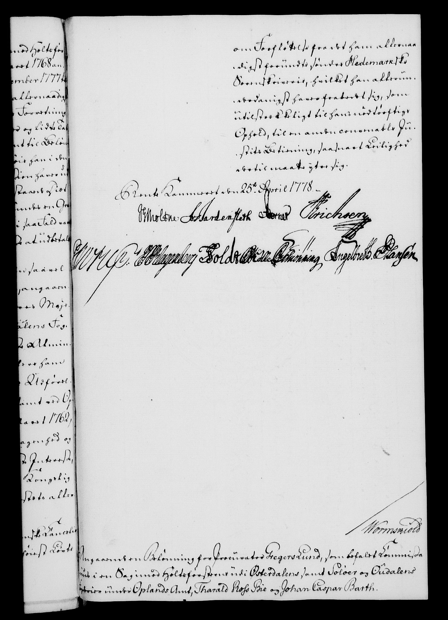 Rentekammeret, Kammerkanselliet, AV/RA-EA-3111/G/Gf/Gfa/L0060: Norsk relasjons- og resolusjonsprotokoll (merket RK 52.60), 1778, s. 234