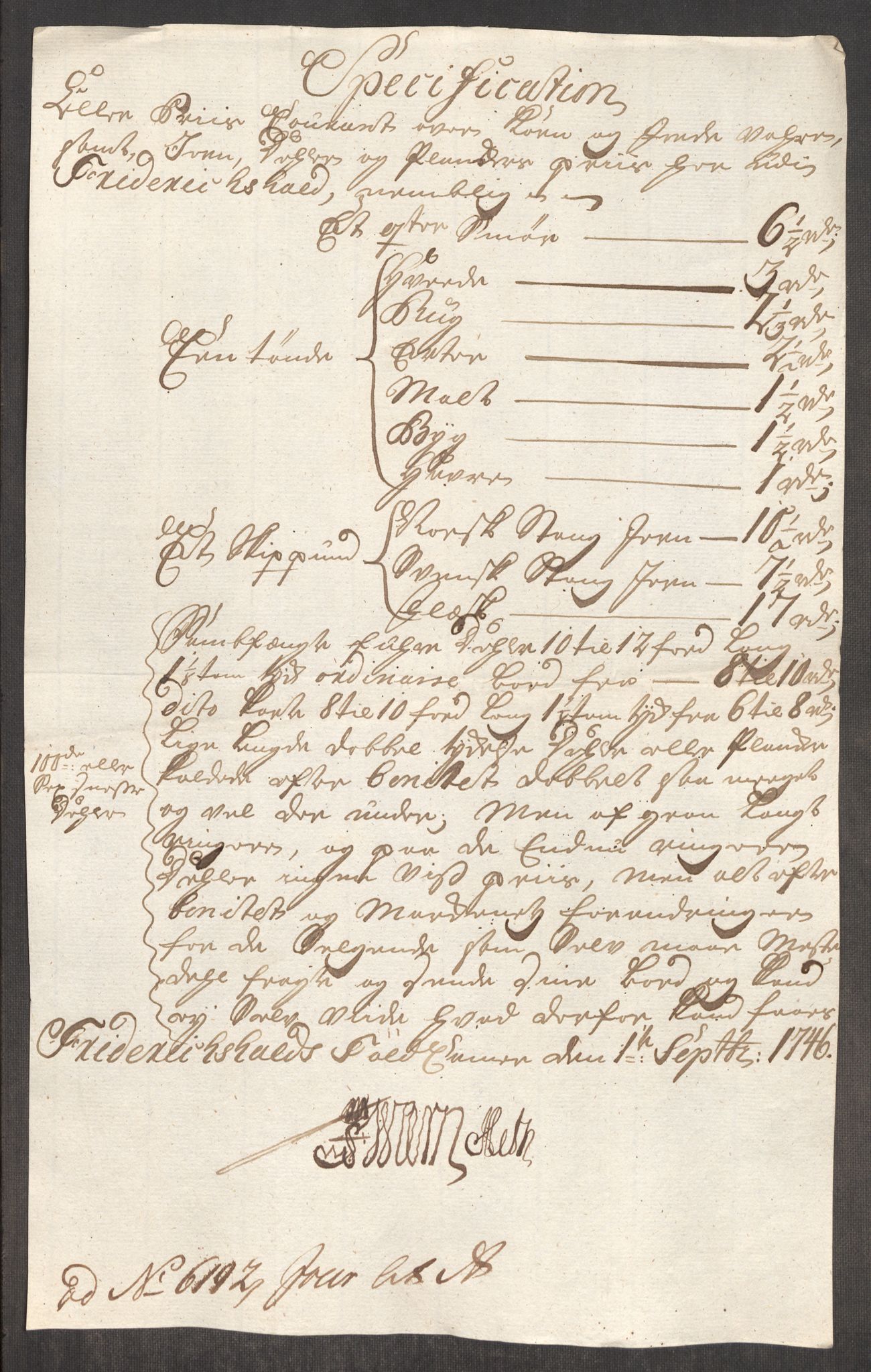 Rentekammeret inntil 1814, Realistisk ordnet avdeling, AV/RA-EA-4070/Oe/L0003: [Ø1]: Priskuranter, 1745-1748, s. 233