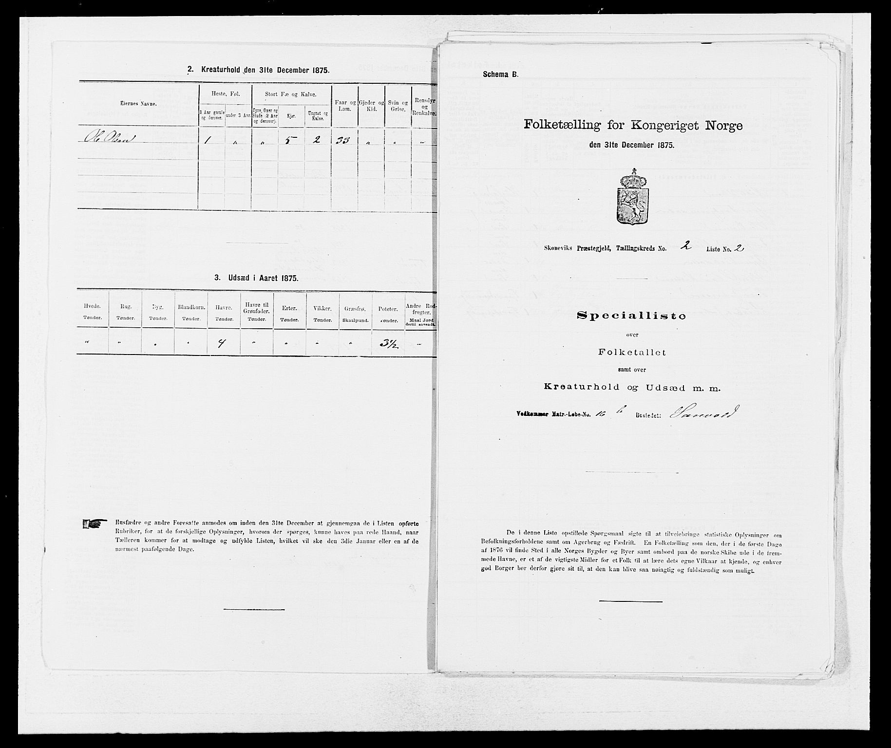 SAB, Folketelling 1875 for 1212P Skånevik prestegjeld, 1875, s. 103