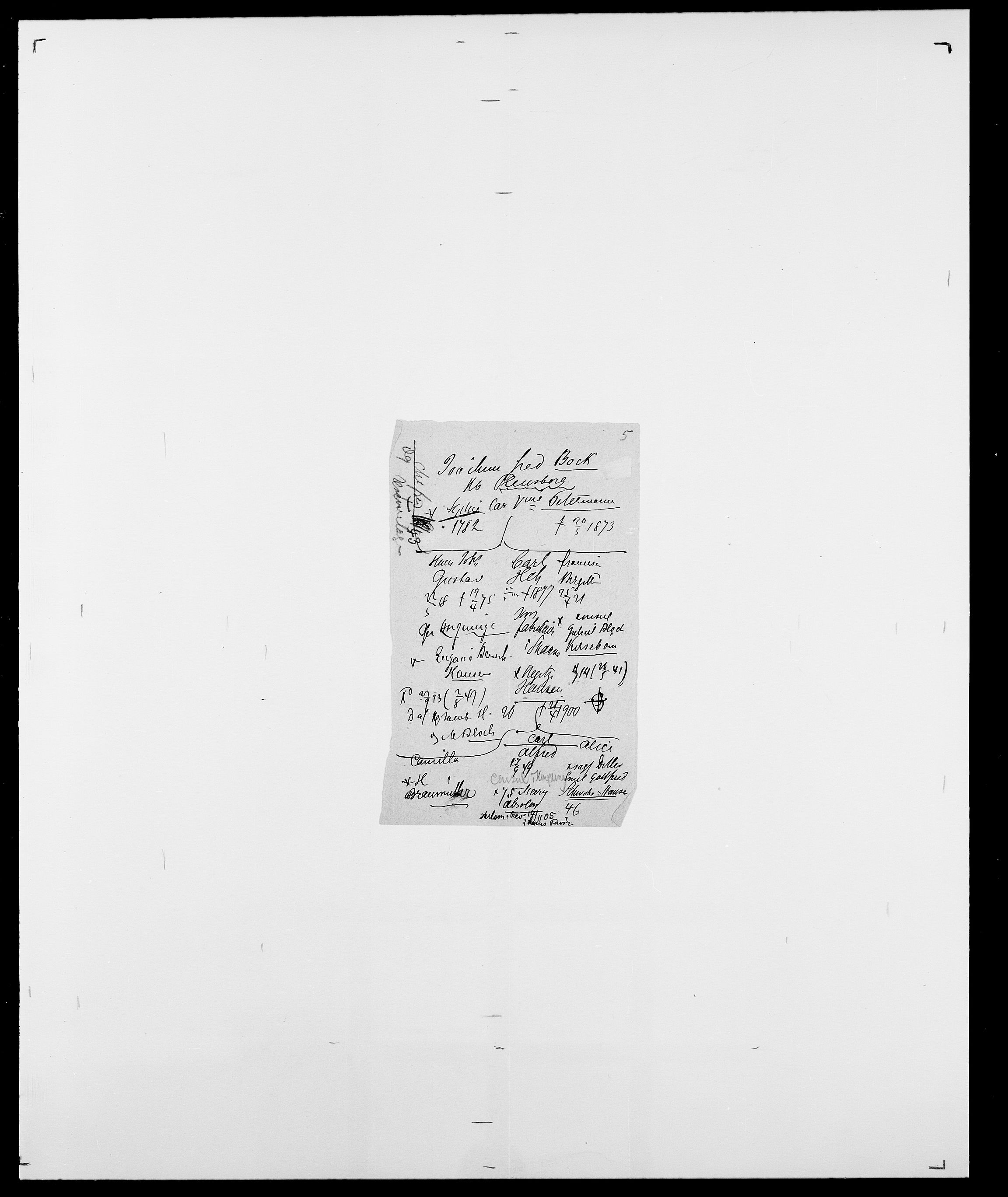 Delgobe, Charles Antoine - samling, AV/SAO-PAO-0038/D/Da/L0005: Boalth - Brahm, s. 43