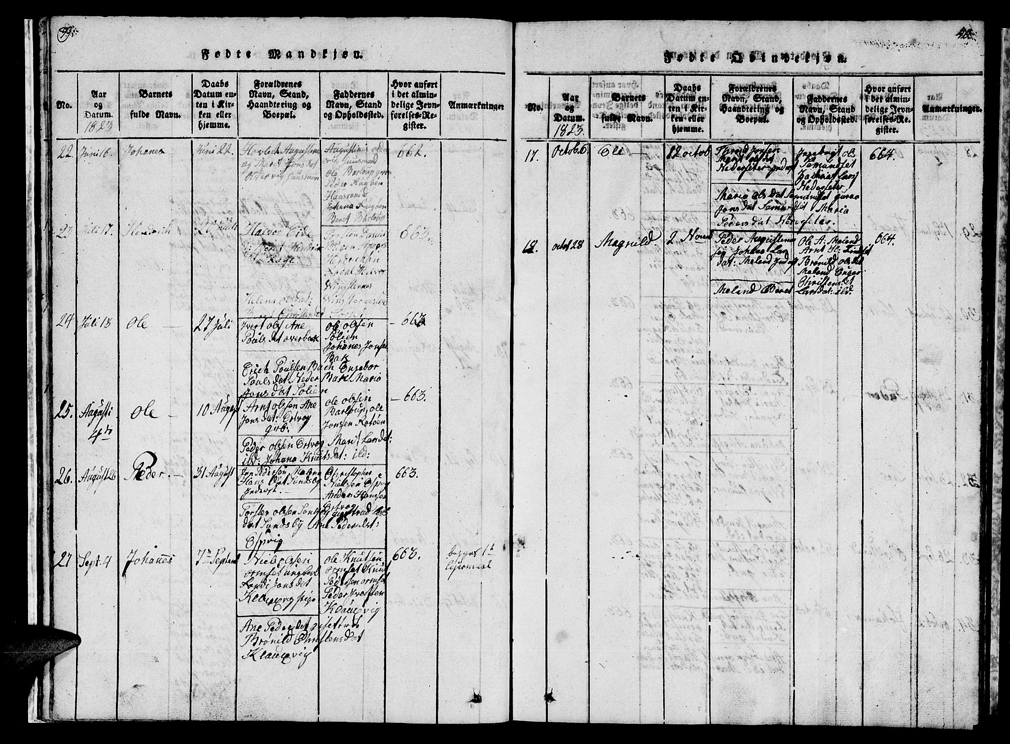 Ministerialprotokoller, klokkerbøker og fødselsregistre - Møre og Romsdal, AV/SAT-A-1454/578/L0908: Klokkerbok nr. 578C01, 1819-1837, s. 39-40