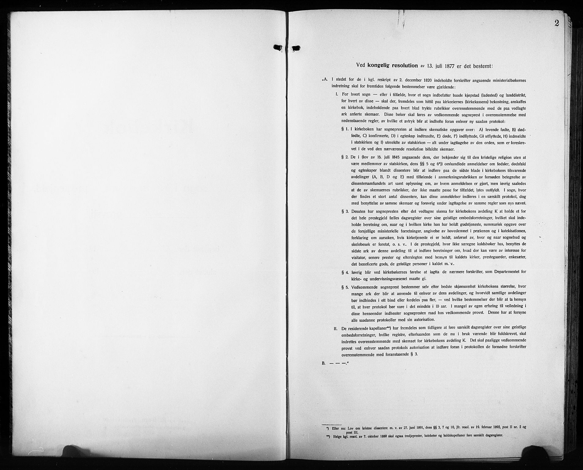 Sandar kirkebøker, SAKO/A-243/G/Ga/L0004: Klokkerbok nr. 4, 1922-1932, s. 2