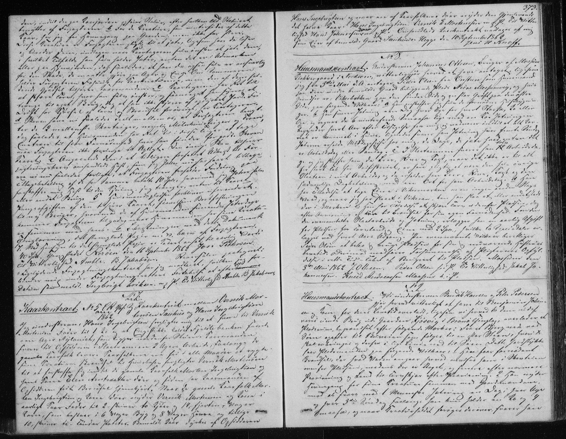 Søndre Helgeland sorenskriveri, AV/SAT-A-4575/1/2/2C/L0001: Pantebok nr. 12, 1860-1864, s. 373