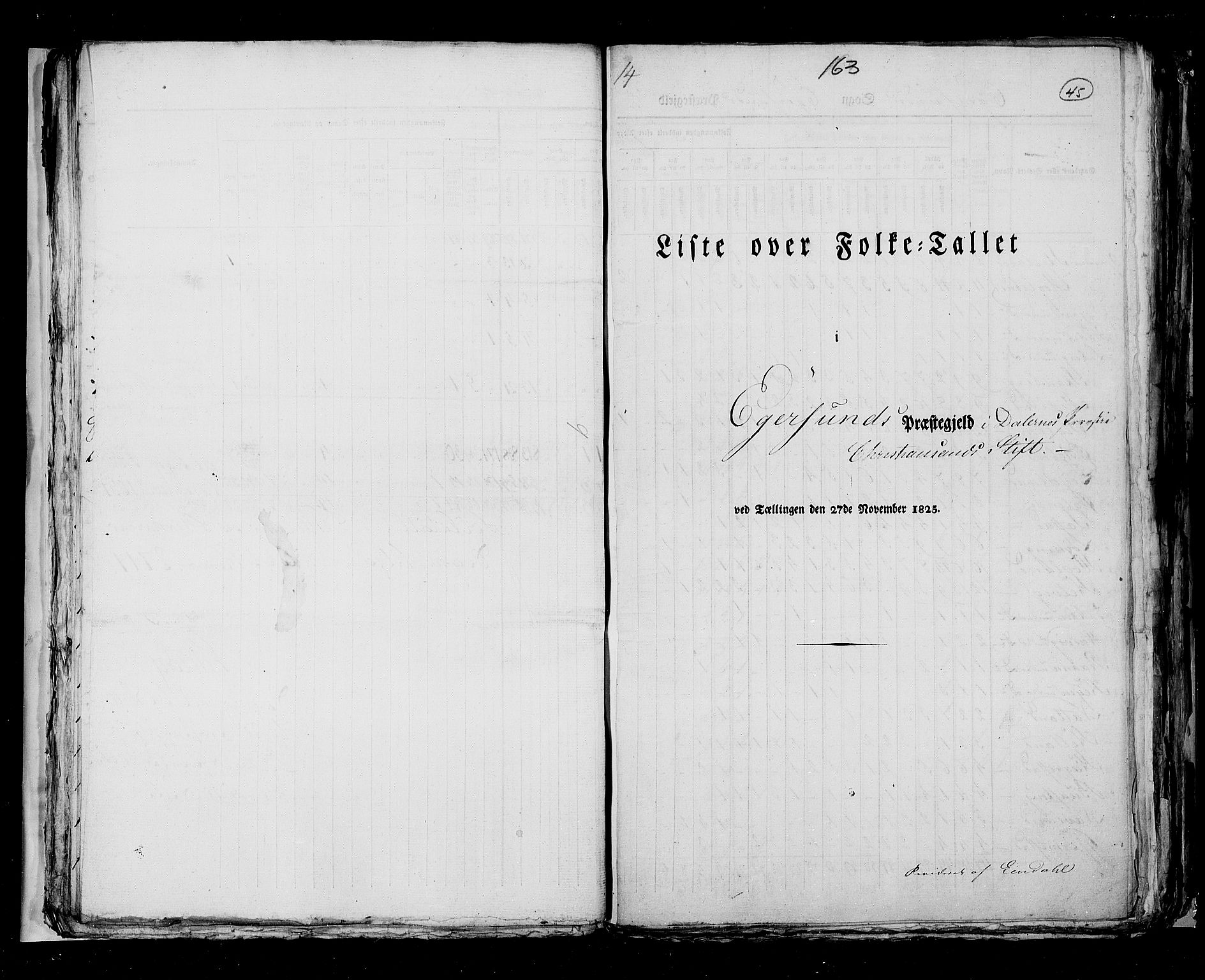 RA, Folketellingen 1825, bind 12: Stavanger amt, 1825, s. 45