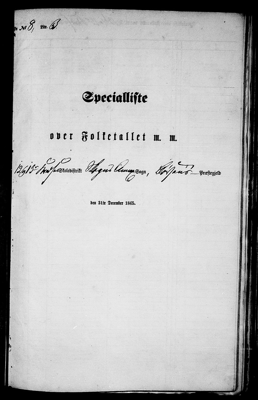 RA, Folketelling 1865 for 1658P Børsa prestegjeld, 1865, s. 152
