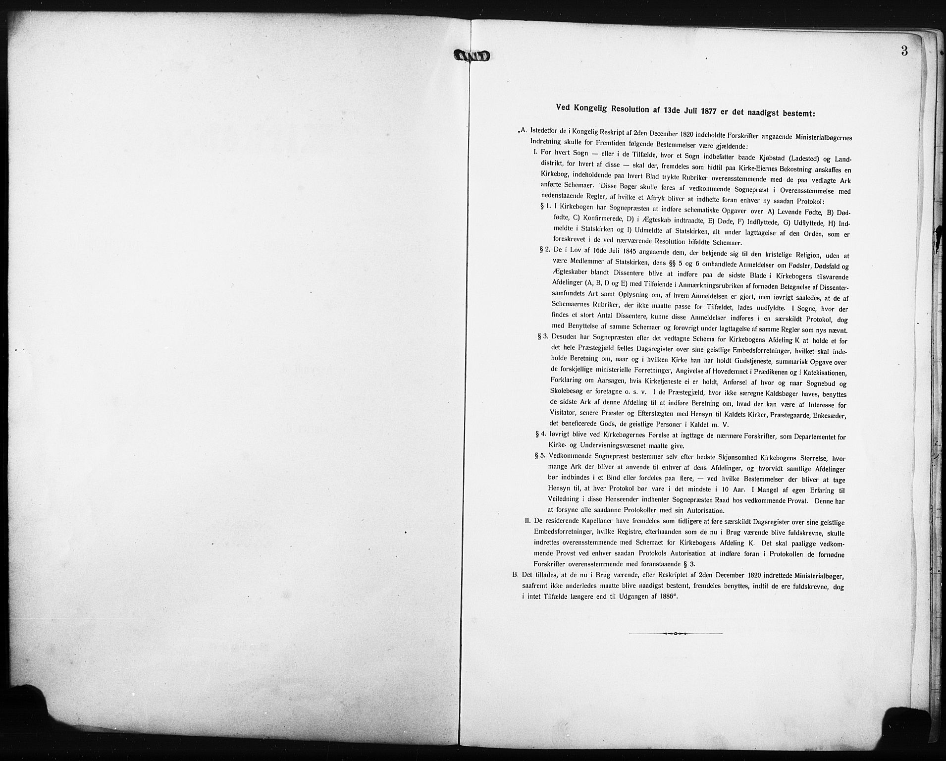 Nedre Eiker kirkebøker, SAKO/A-612/F/Fa/L0006: Ministerialbok nr. 6, 1906-1912, s. 3