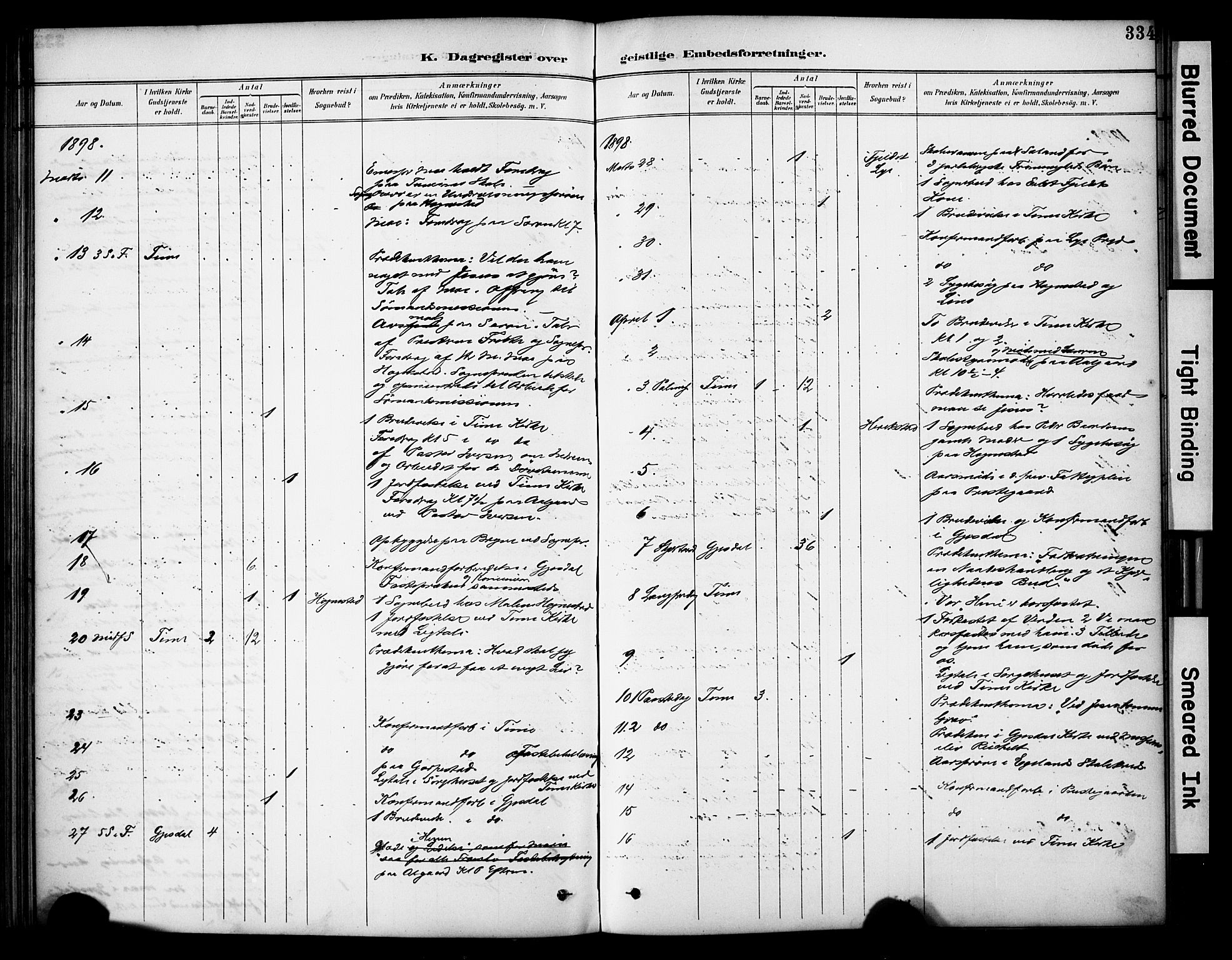 Lye sokneprestkontor, AV/SAST-A-101794/001/30BA/L0011: Ministerialbok nr. A 9, 1893-1903, s. 334