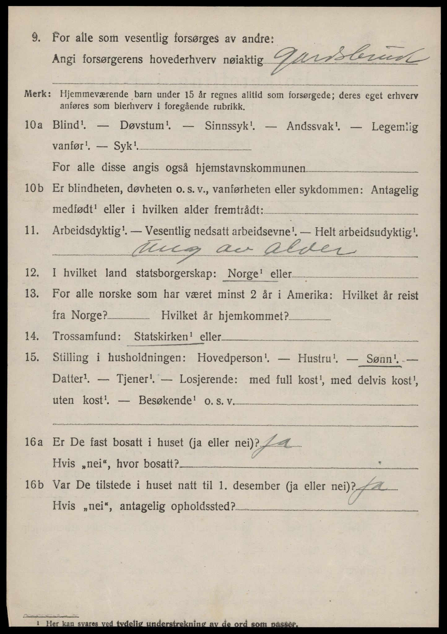 SAT, Folketelling 1920 for 1535 Vestnes herred, 1920, s. 4326